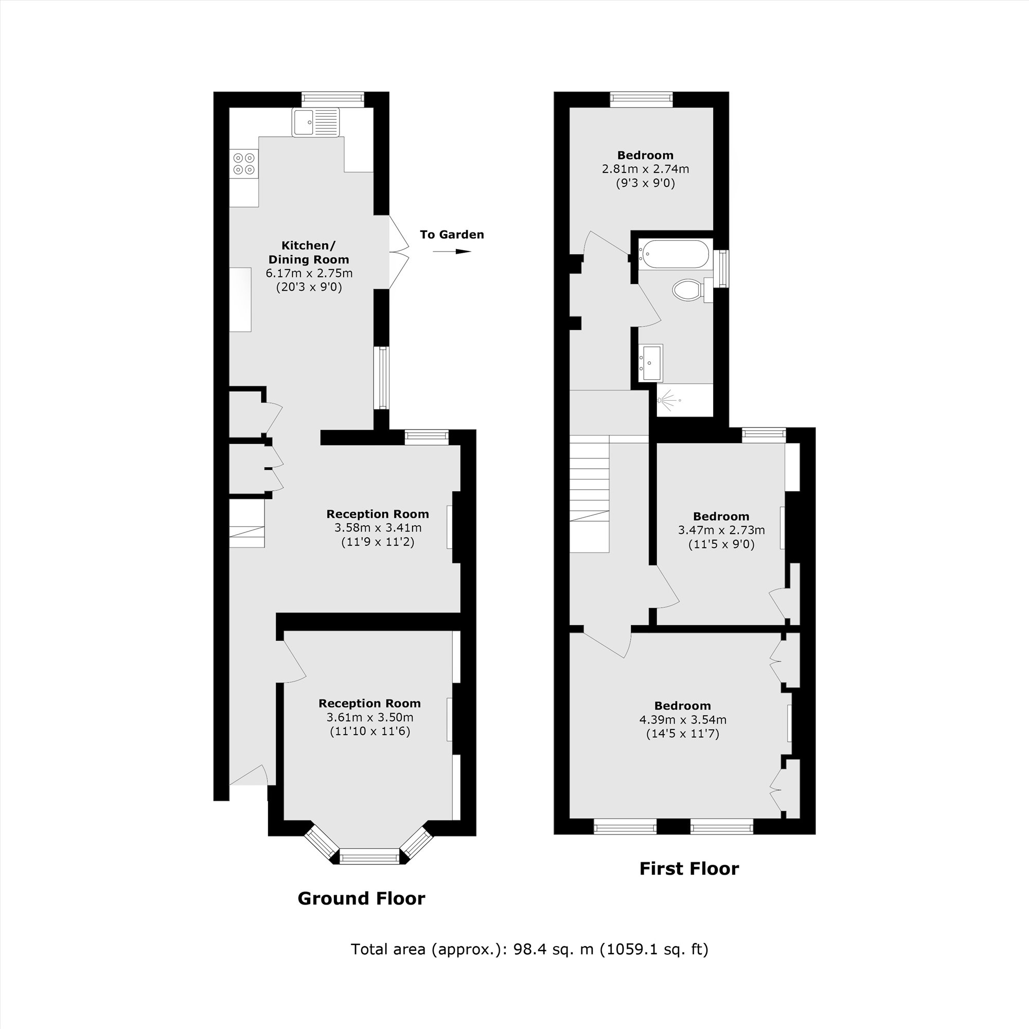 Castle Road, Isleworth floorplan
