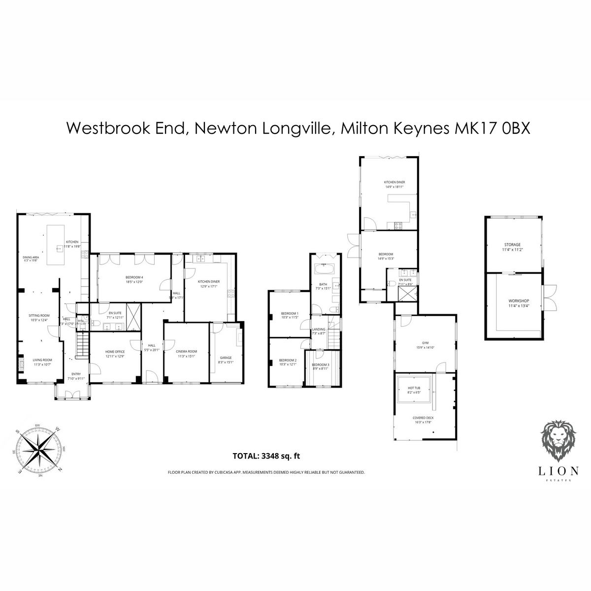 86, Westbrook End, Milton Keynes floorplan