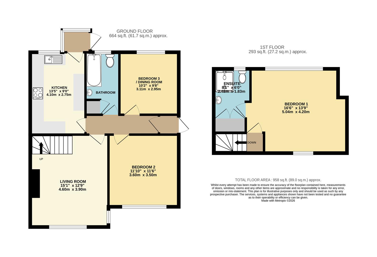 Upalong 34, Southdown Avenue, Brixham floorplan