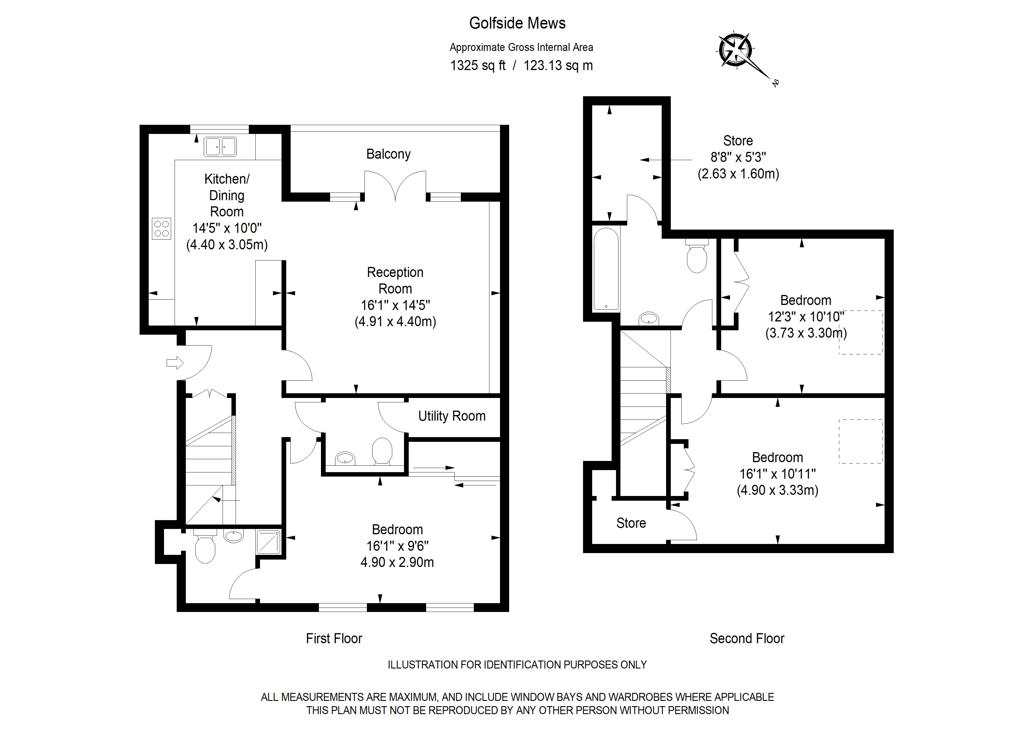 5 Golfside Mews, Coulsdon Court Road, Coulsdon floorplan
