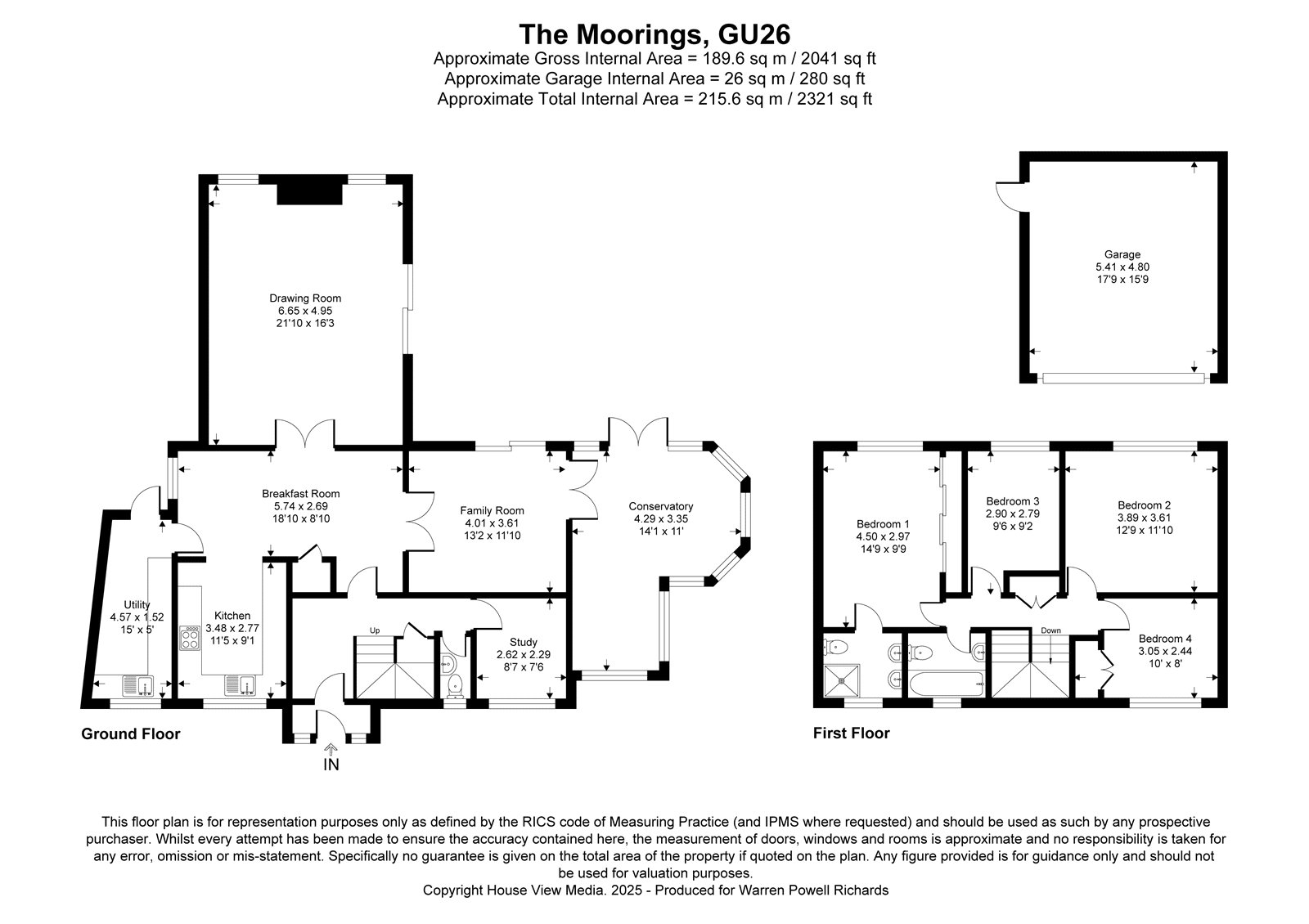 10, The Moorings, Surrey floorplan
