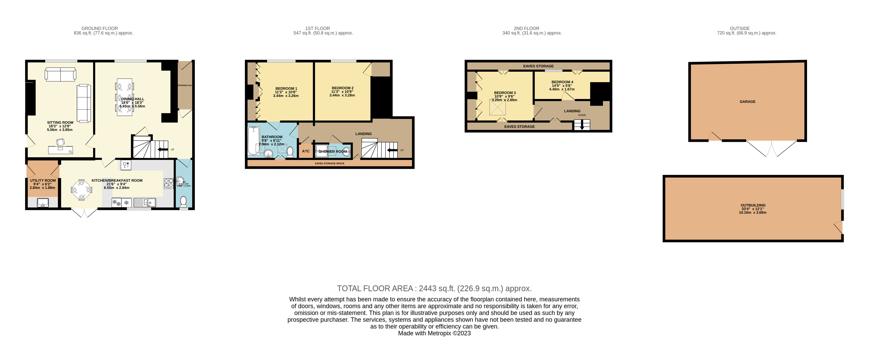 27, Silver Street, Buckinghamshire floorplan