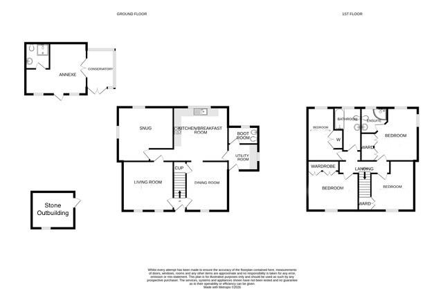 Trelawney Cottage, Carnmeal, Breage floorplan