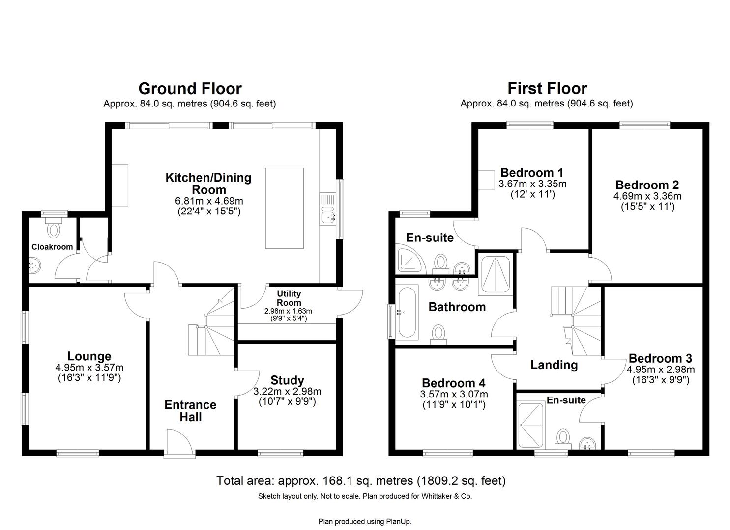 Plot B, Farmhouse Gardens, Nup End, Old Knebworth floorplan