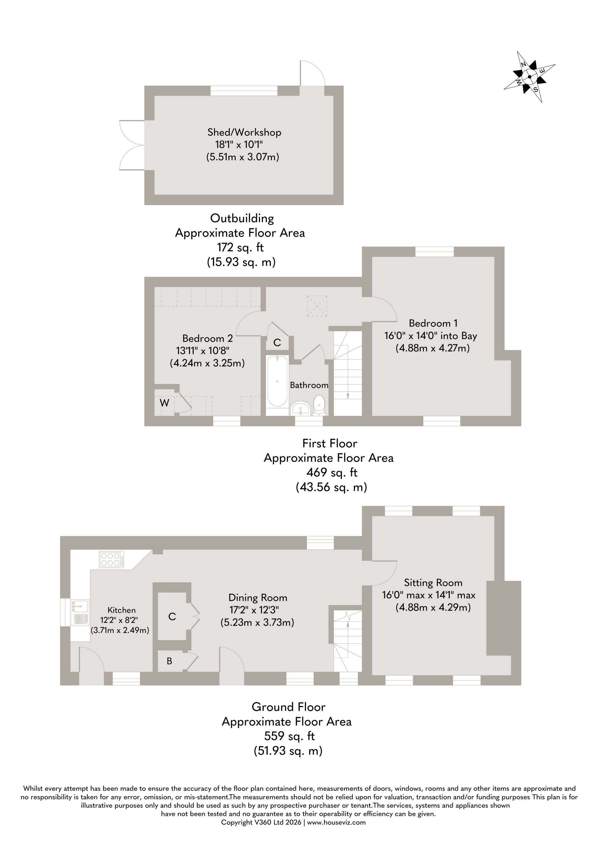 Sage Cottage, 37-38 Plumstead Green, Norwich floorplan