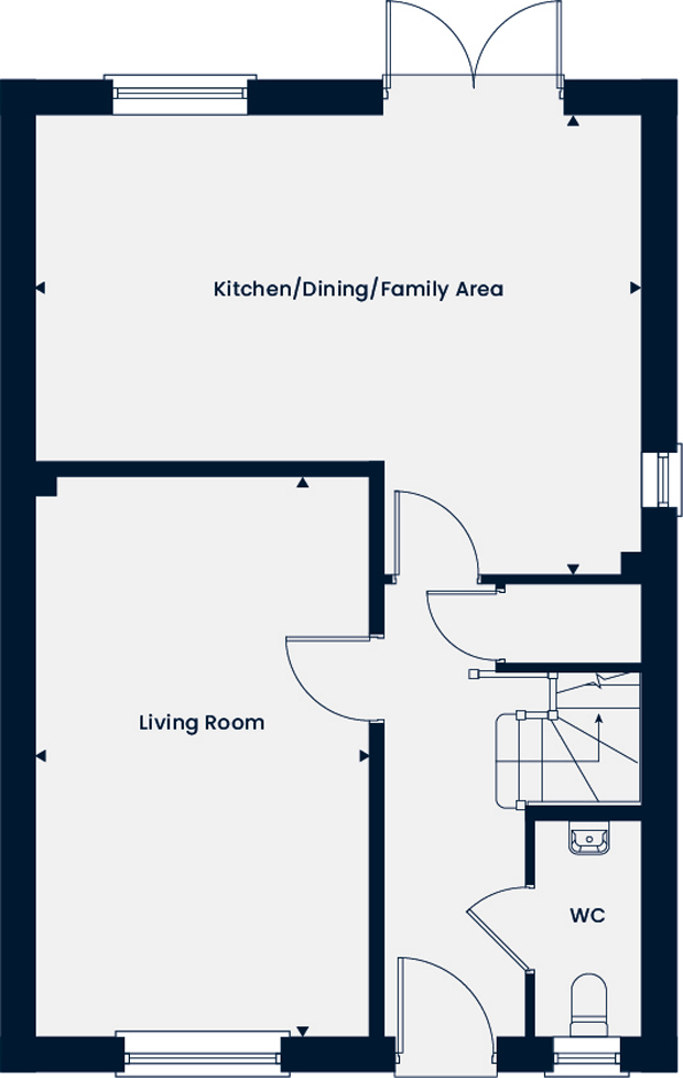 291, 1 Eagle Road, Hardingstone, Northampton floorplan