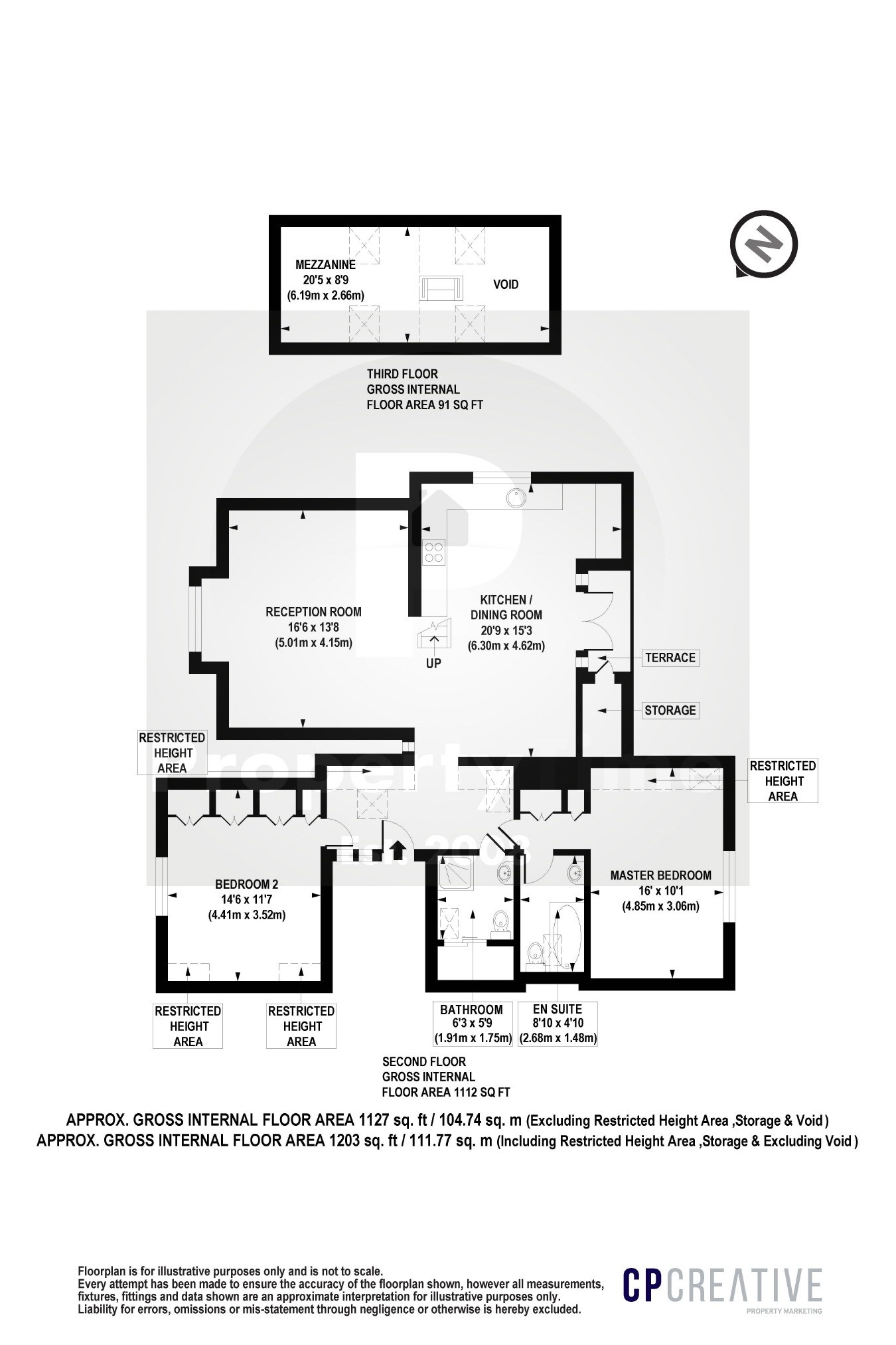 2 Bedrooms Flat to rent in Daleham Gardens, Hampstead, London NW3