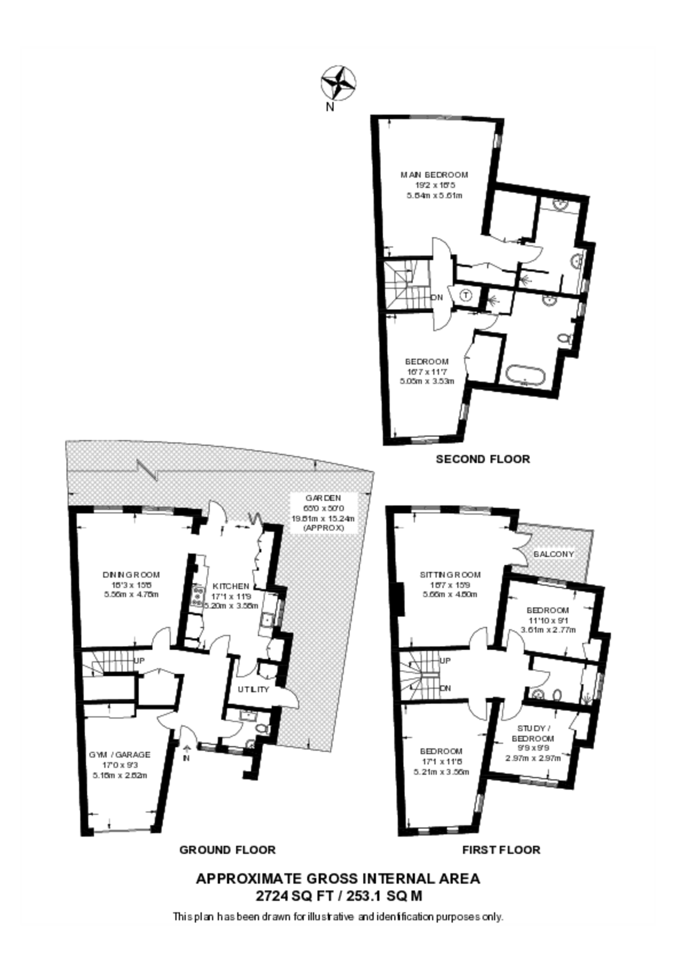 St Nicholas Crescent, Pyrford floorplan