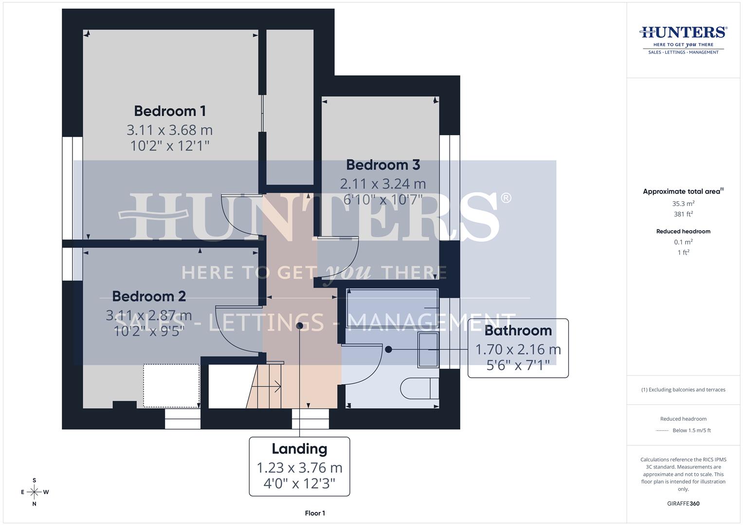 29, Cowdray Road, Sunderland floorplan