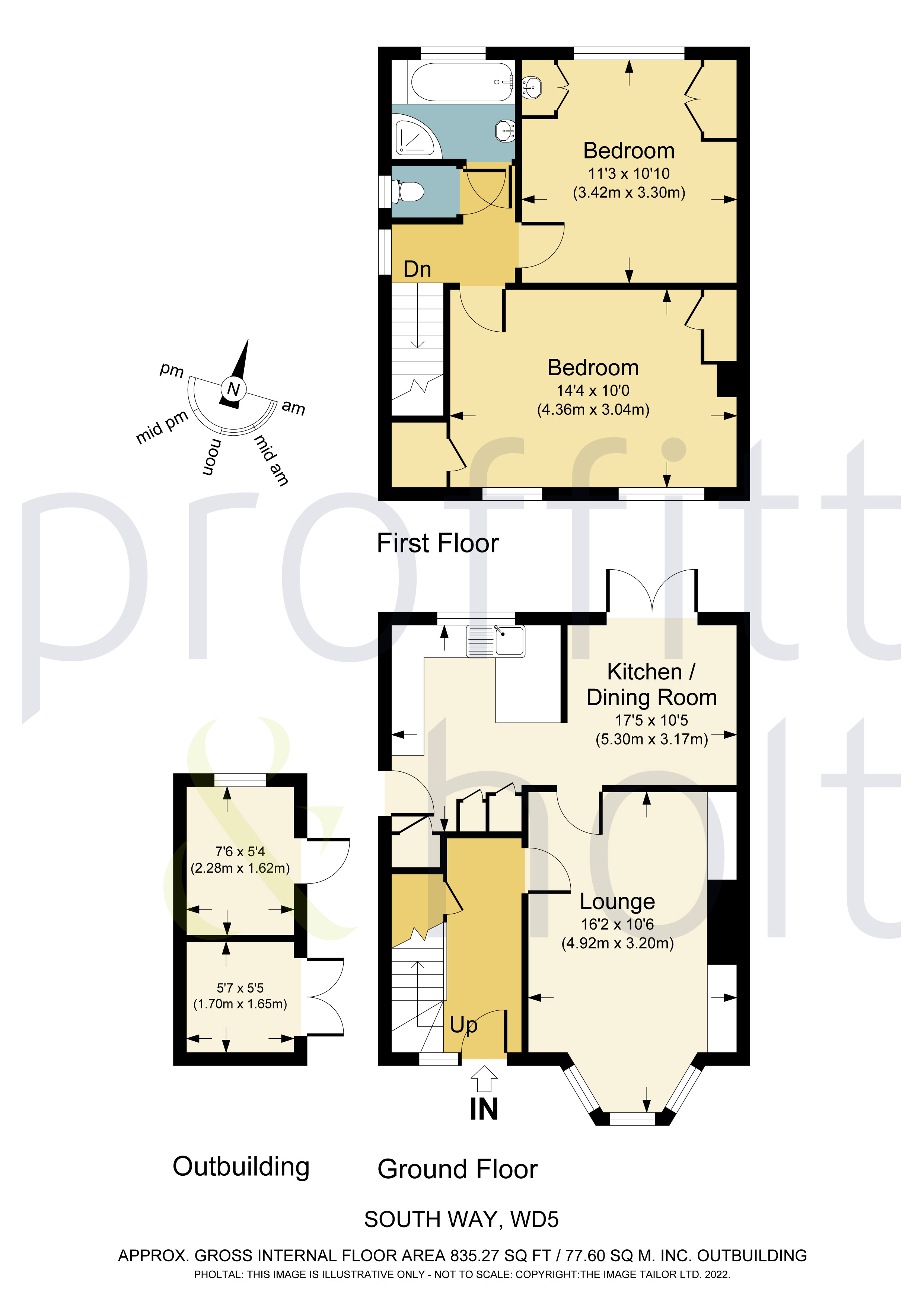 South Way, Abbots Langley WD5, 2 bedroom end terrace house for sale