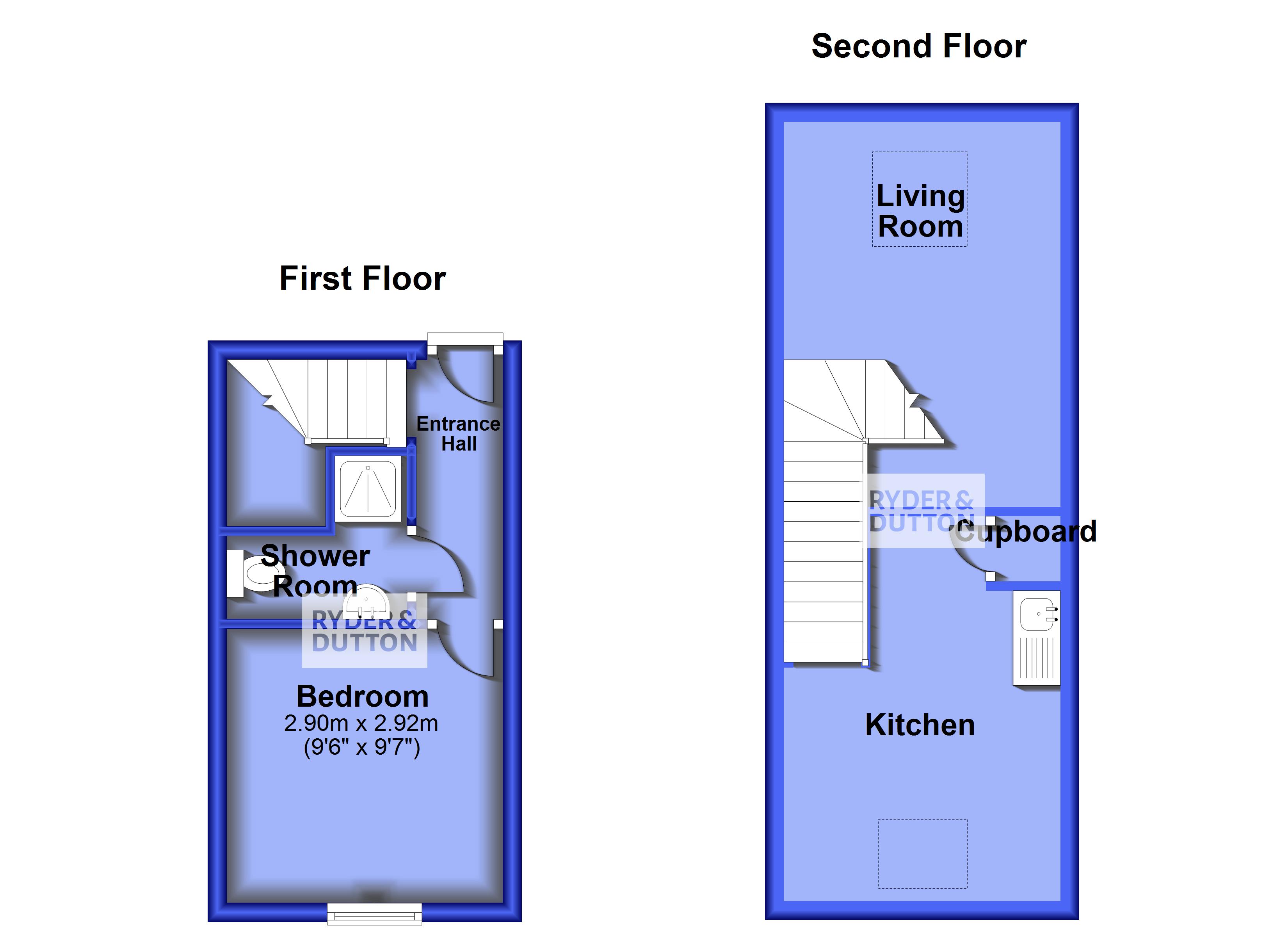 11B, King Street, Bacup floorplan