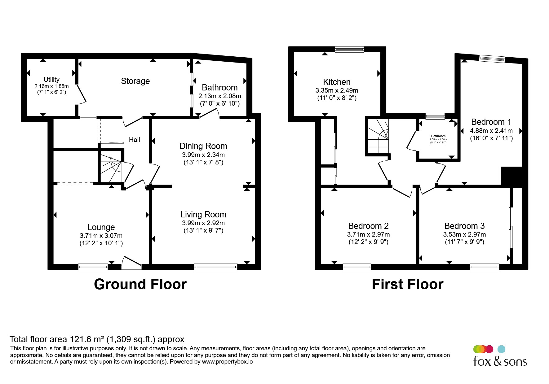 3, Lyme Street, Axminster floorplan