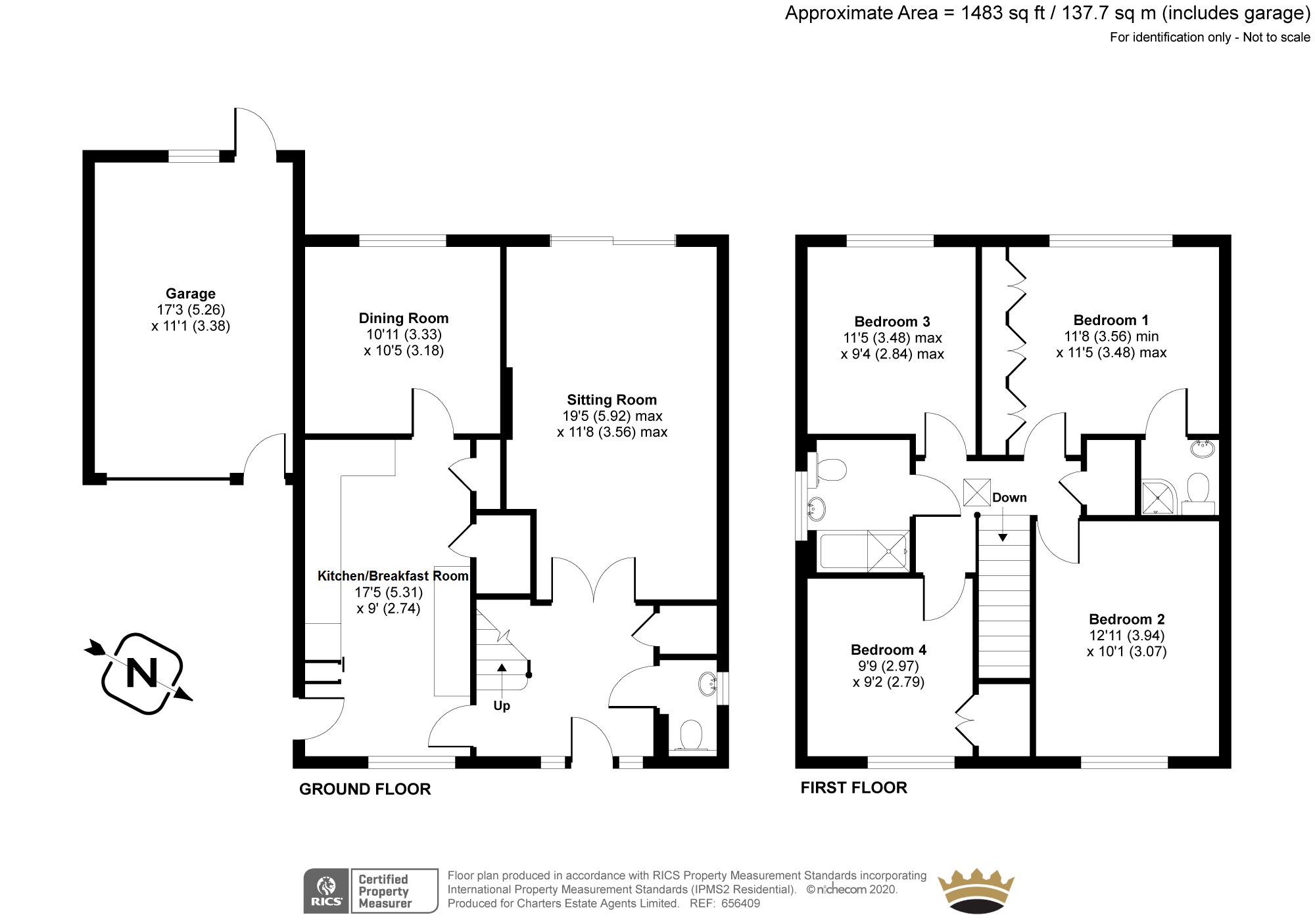 Shelley Close, Fulflood, Winchester, Hampshire SO22, 4 bedroom detached