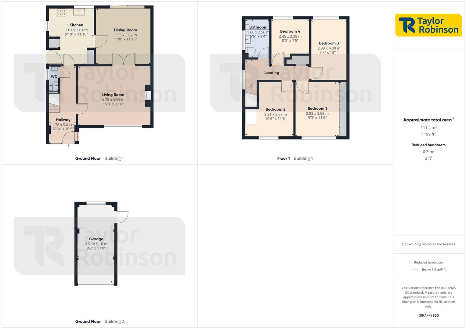 72, Arden Road, Crawley floorplan