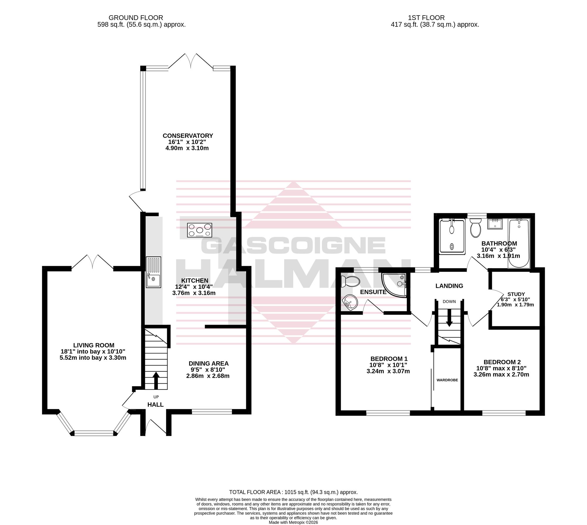 9 Turves Road, Cheadle floorplan