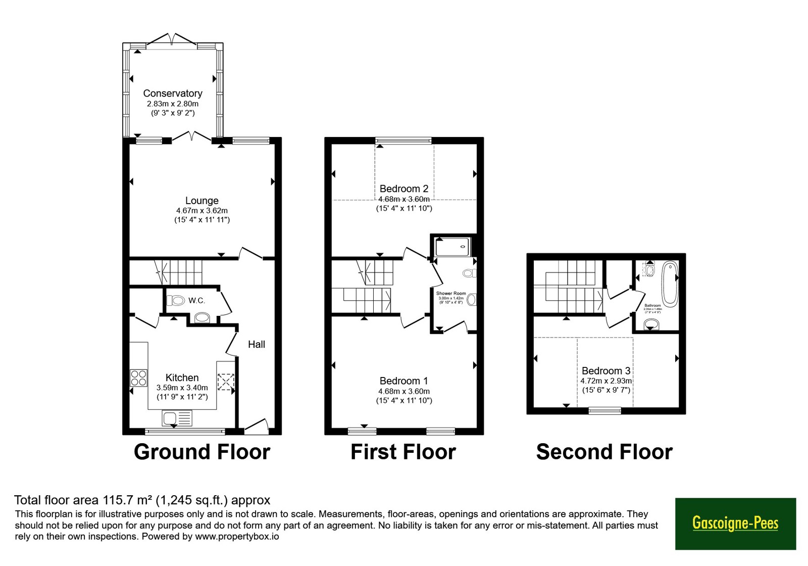 7 The Retreat,, Stein Road, West Sussex floorplan