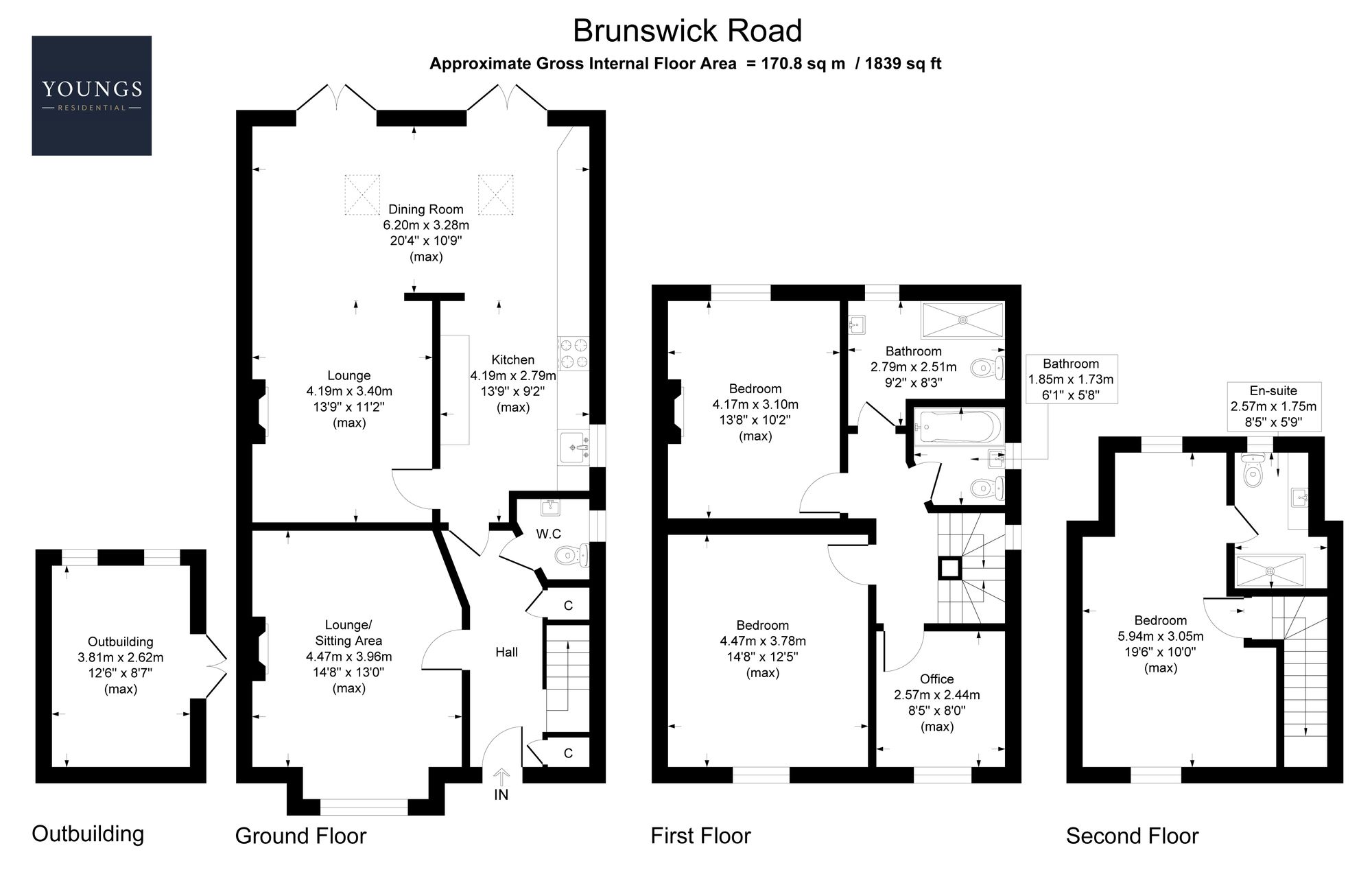 82 Brunswick Road, Southend-On-Sea floorplan
