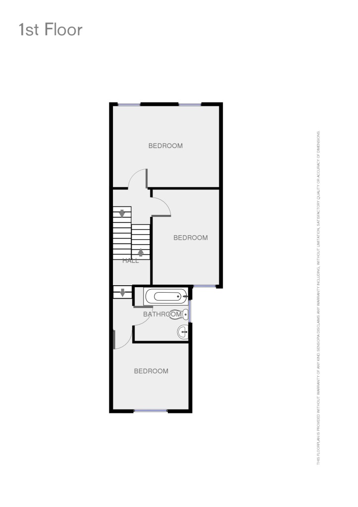57, Keppoch Street, Cardiff floorplan