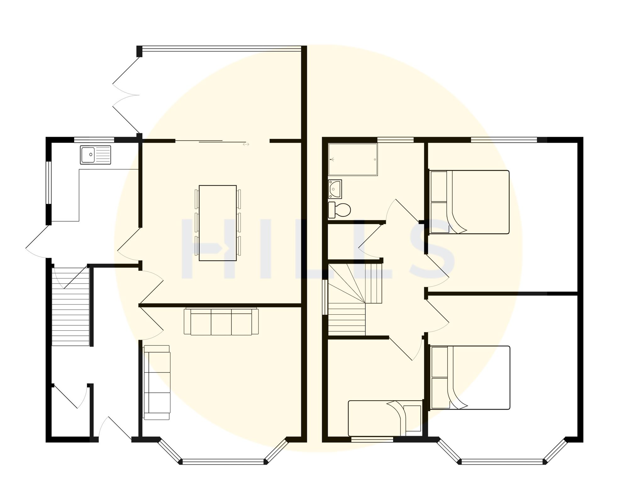 2 Barr Hill Avenue, Salford floorplan
