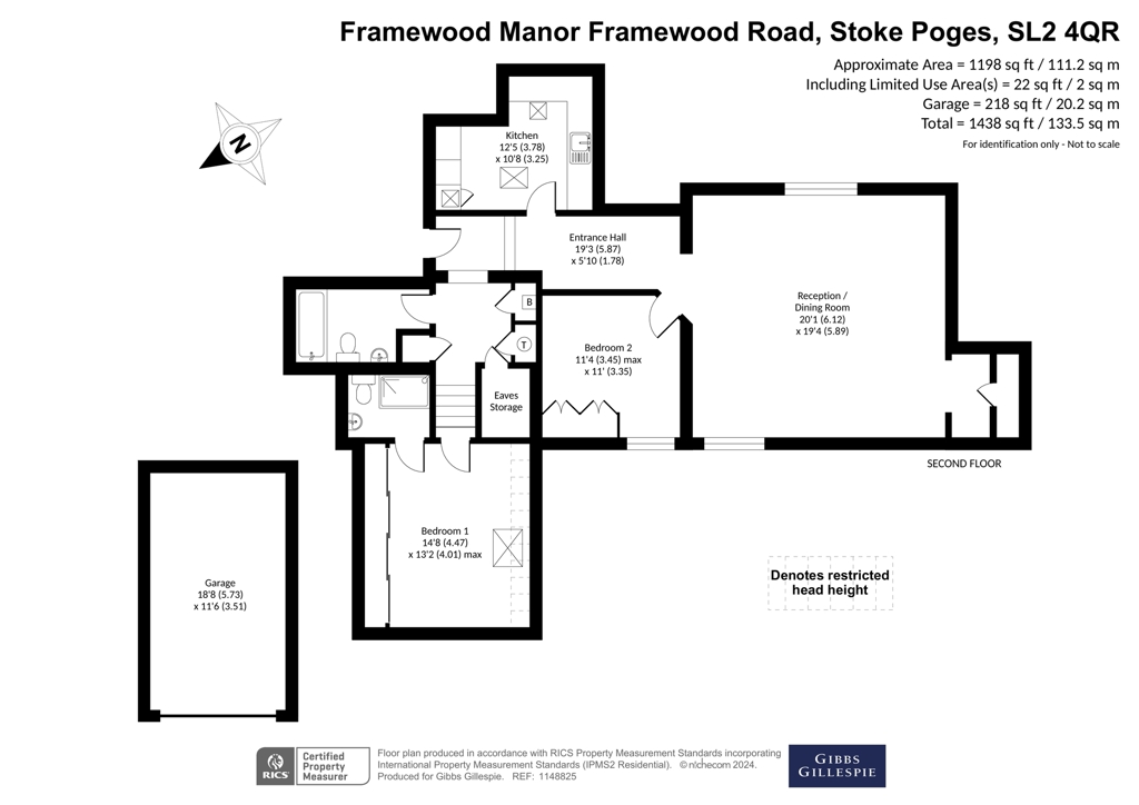 Flat 10, Framewood Manor,, Framewood Road, Stoke Poges floorplan
