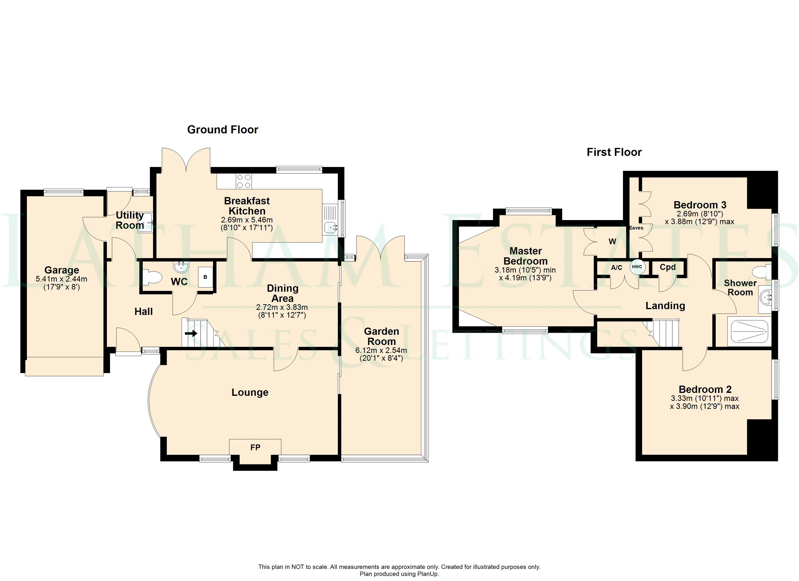 18, Mill Lane, Goostrey floorplan