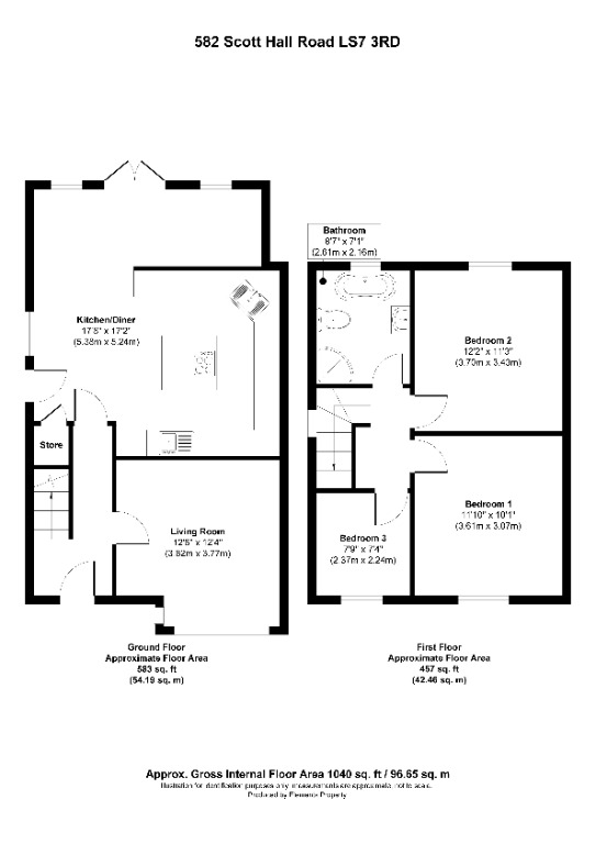 Scott Hall Road, Chapel Allerton, Leeds LS7, 3 bedroom semidetached house for sale 64538918