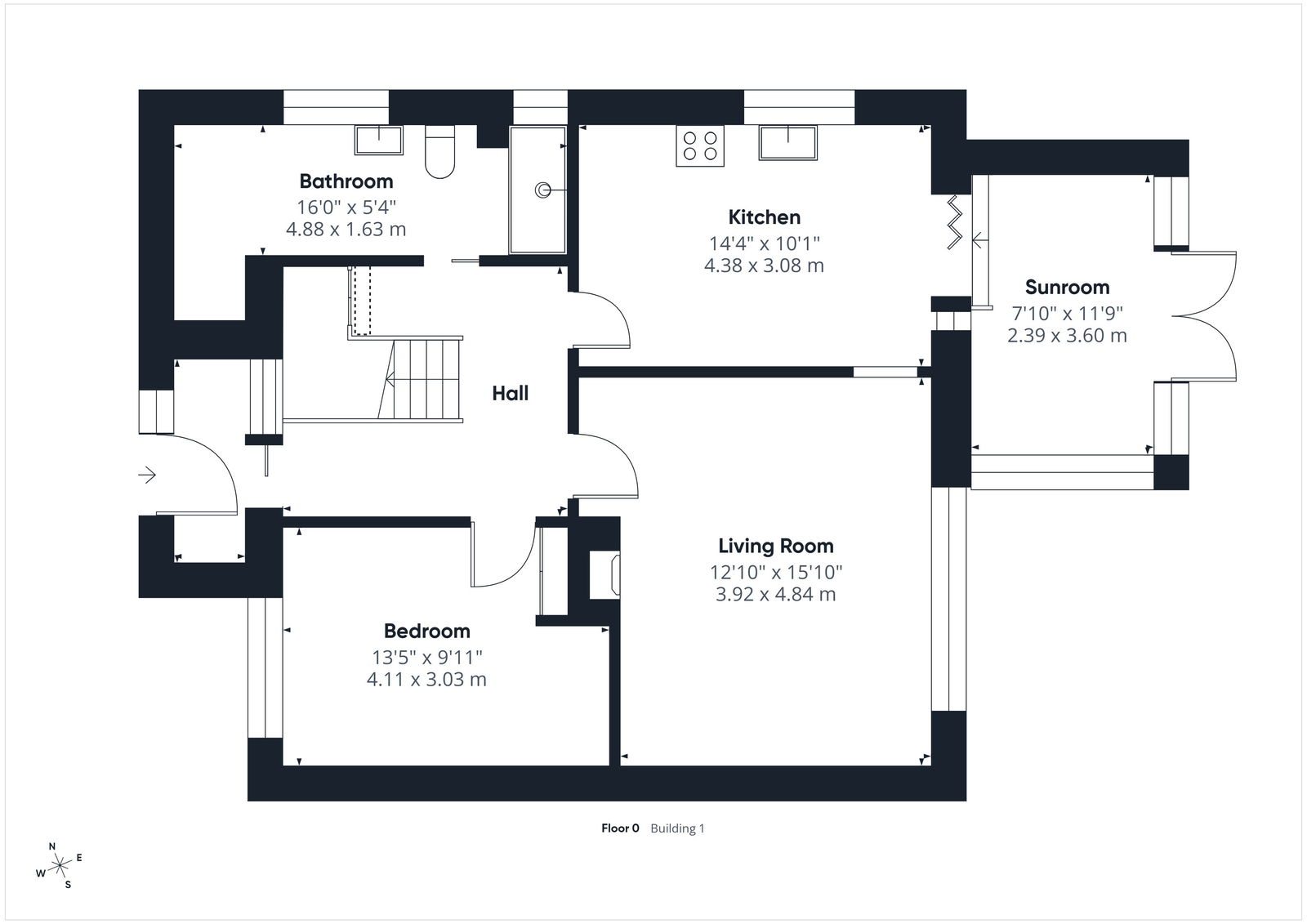 6, Little Down Orchard, Sidmouth floorplan