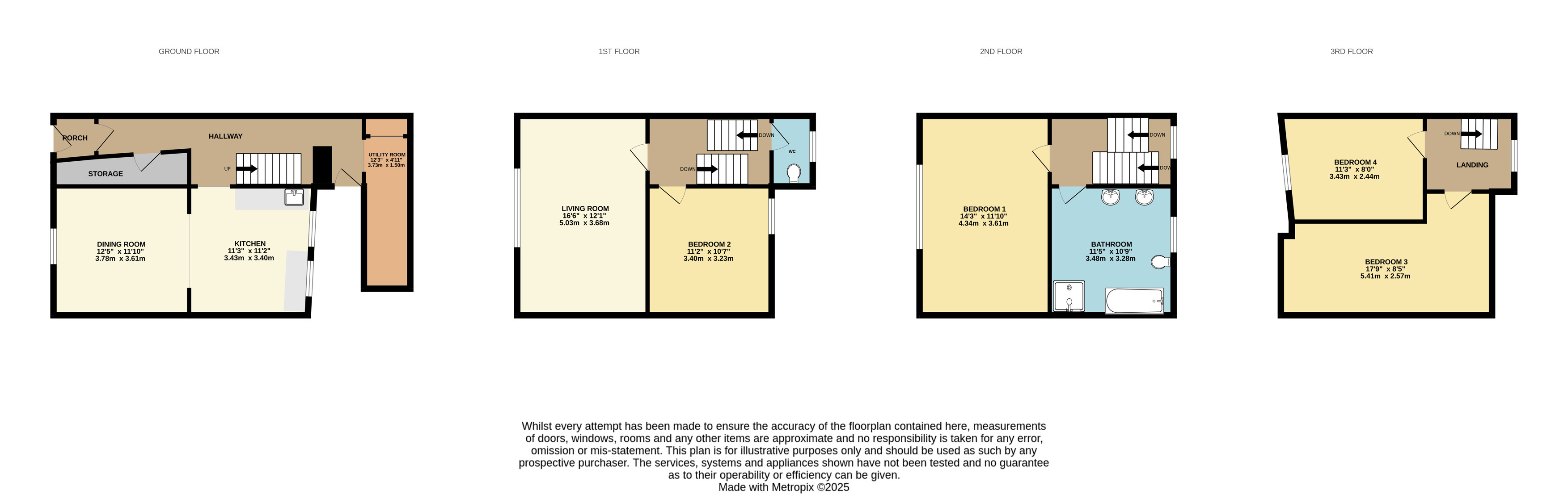 1, The Strand, Devon floorplan