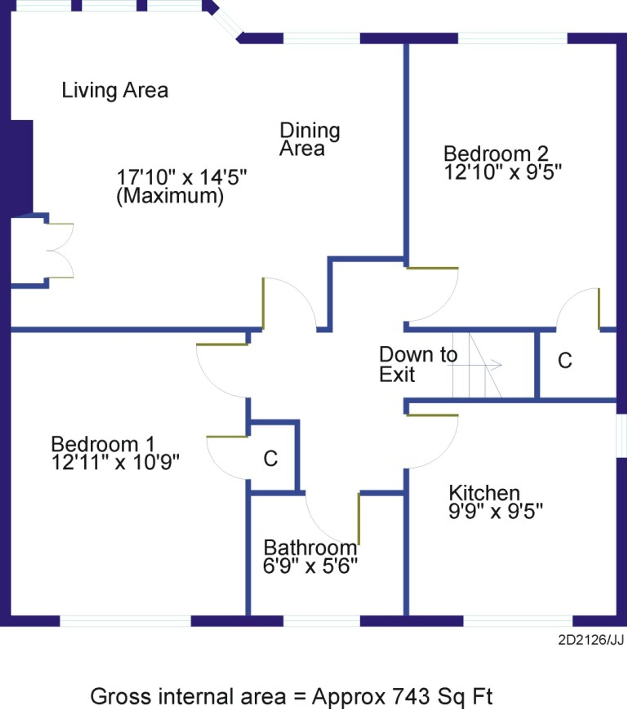 35 Eleanor Drive, Harrogate floorplan