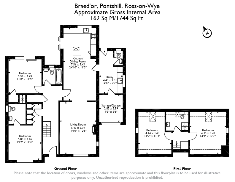 Braed'Or, Ross-on-wye floorplan
