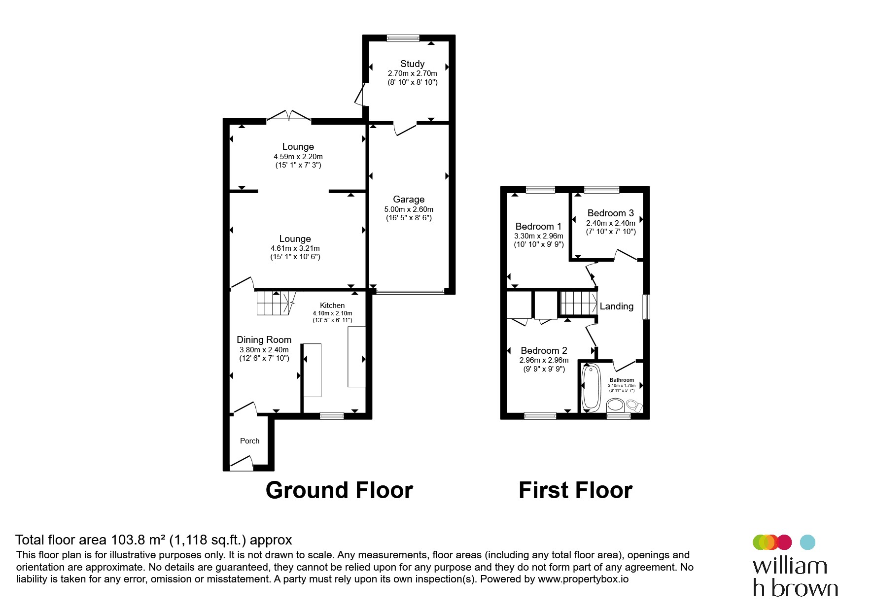 Beardsley Drive, Chelmsford floorplan