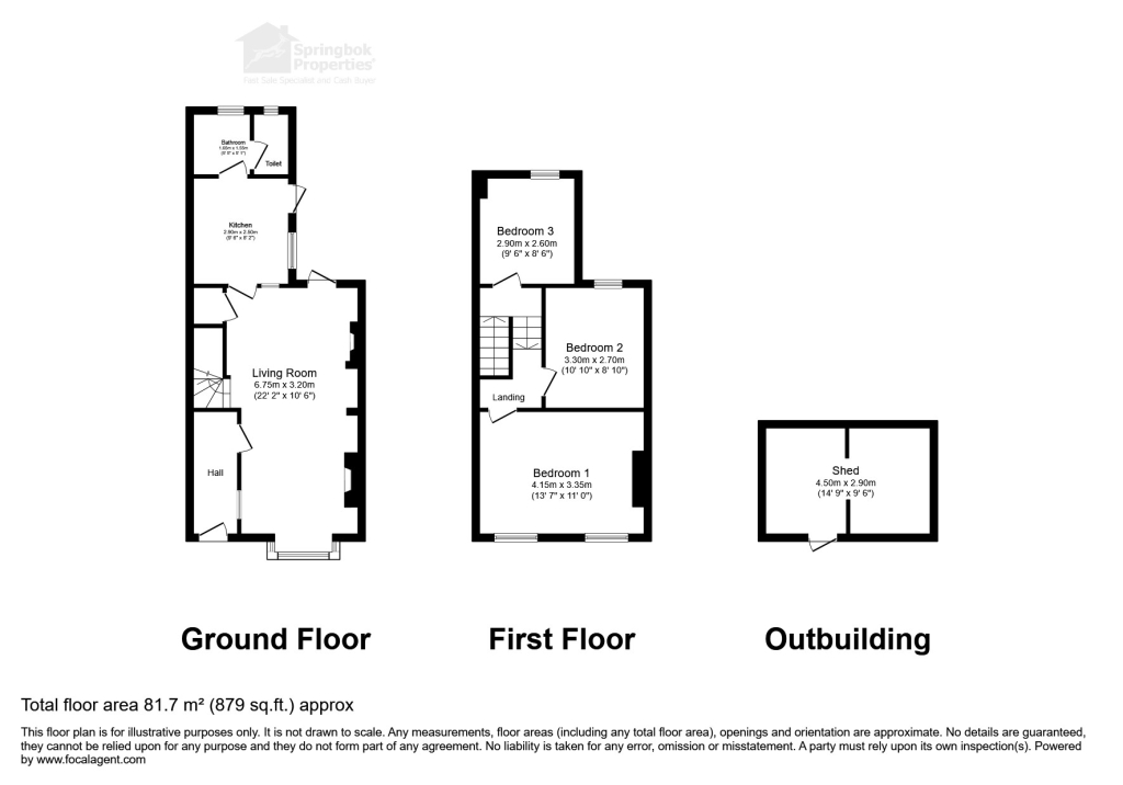 Roberts Road, London floorplan