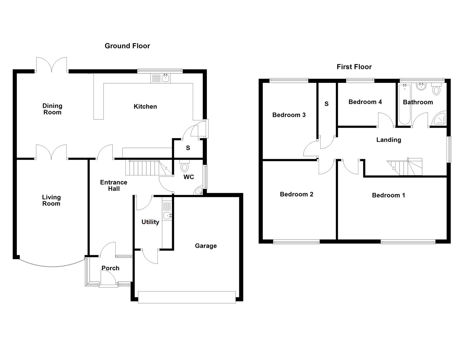 15, Fountain Court, Biddulph floorplan