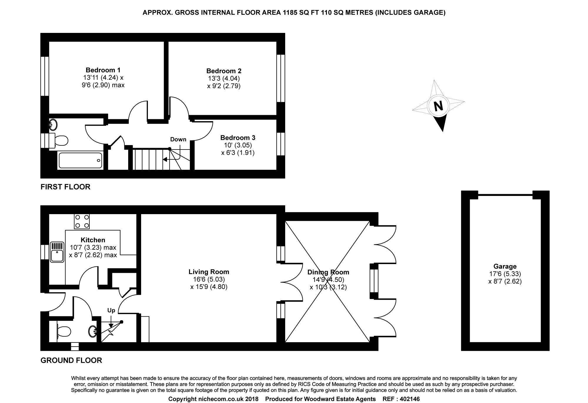 3 Bedrooms Terraced house for sale in Ashbourne Avenue, Harrow On The Hill HA2