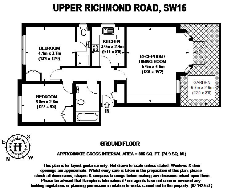 2 Bedrooms Flat to rent in Upper Richmond Road, London SW15