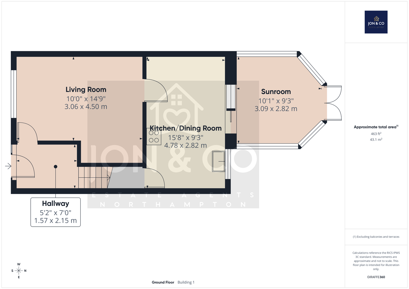 6, Westlea Road, Northampton floorplan