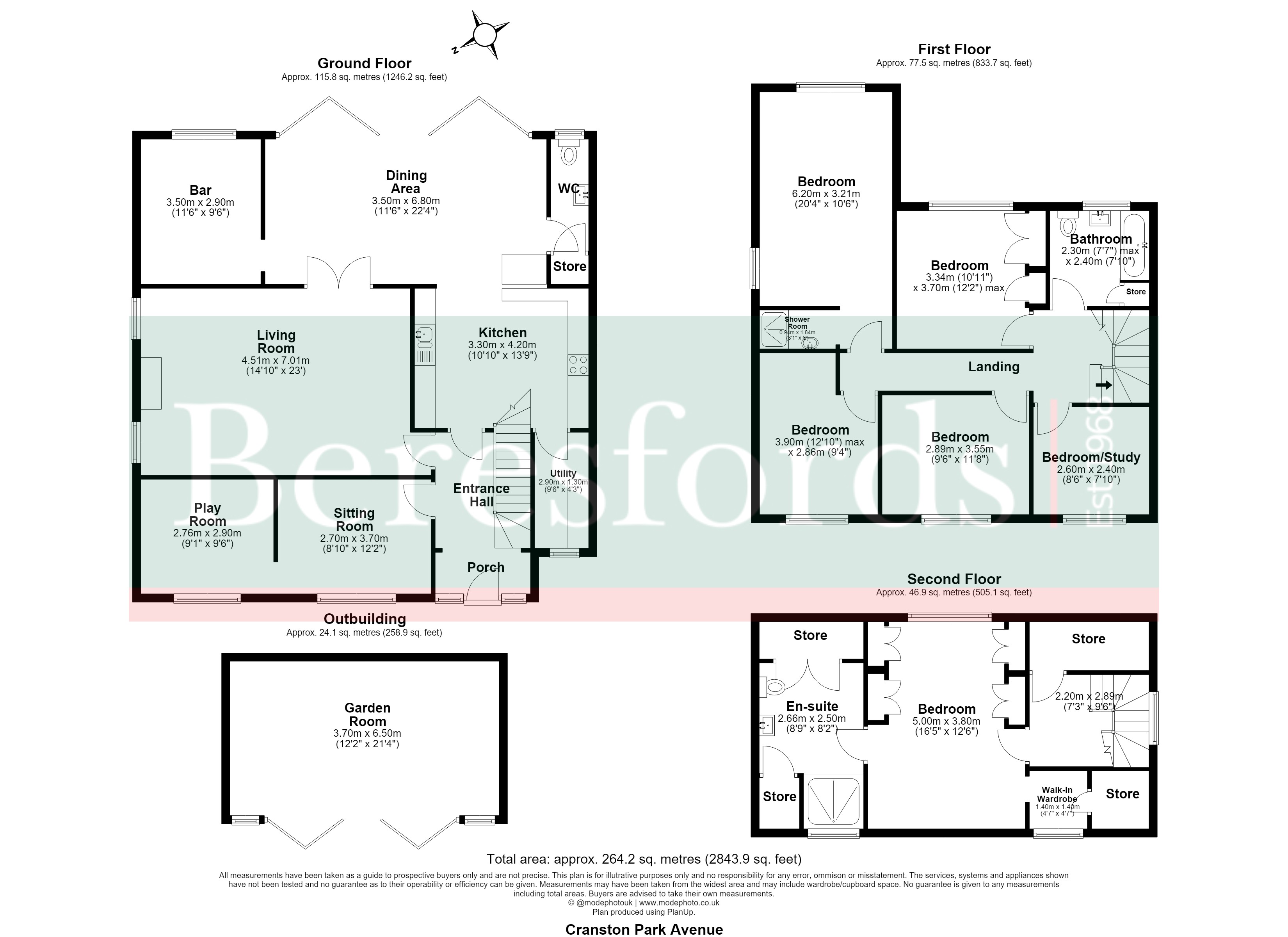 160, Cranston Park Avenue, Upminster floorplan