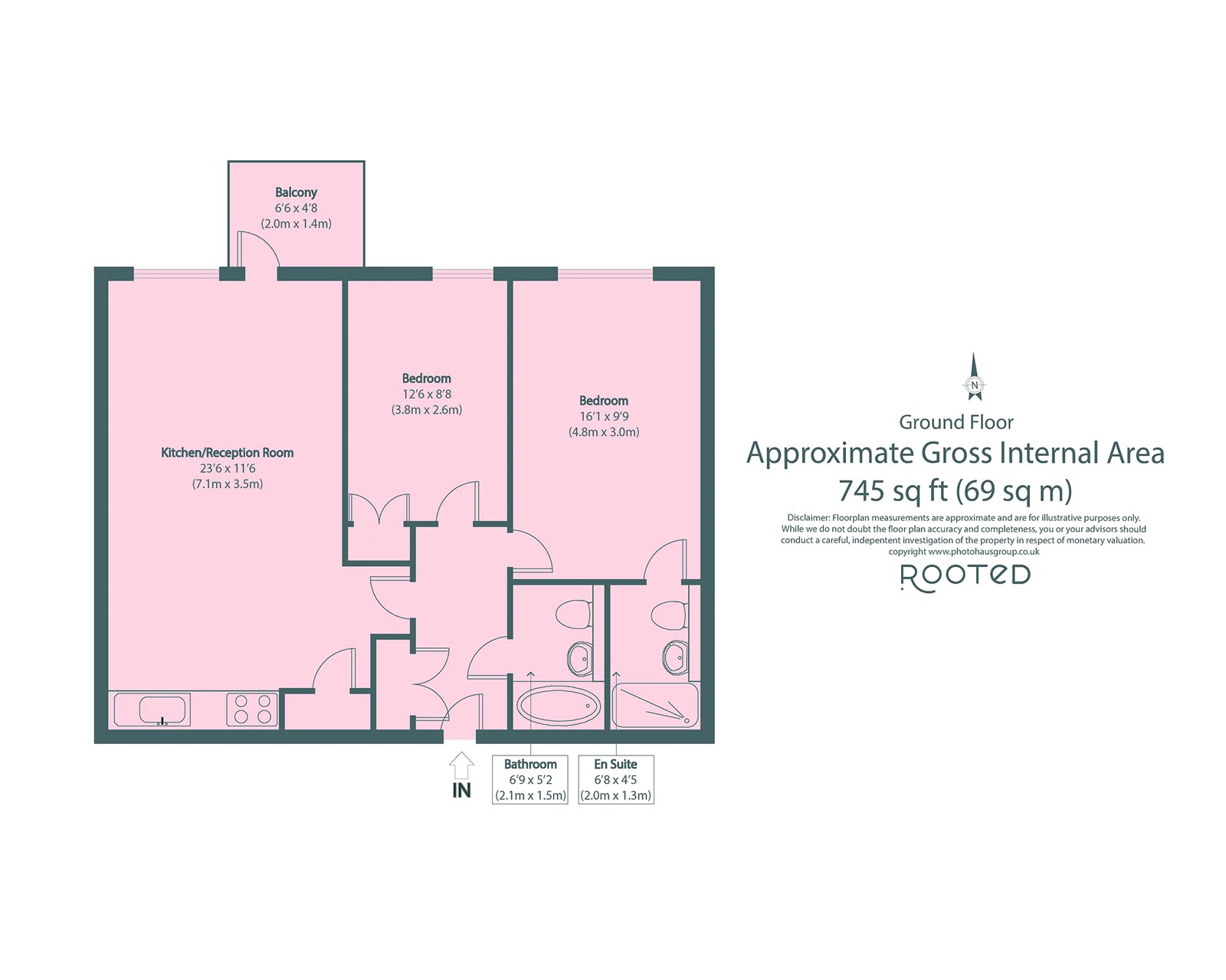 G04, Adelaide Wharf, London floorplan