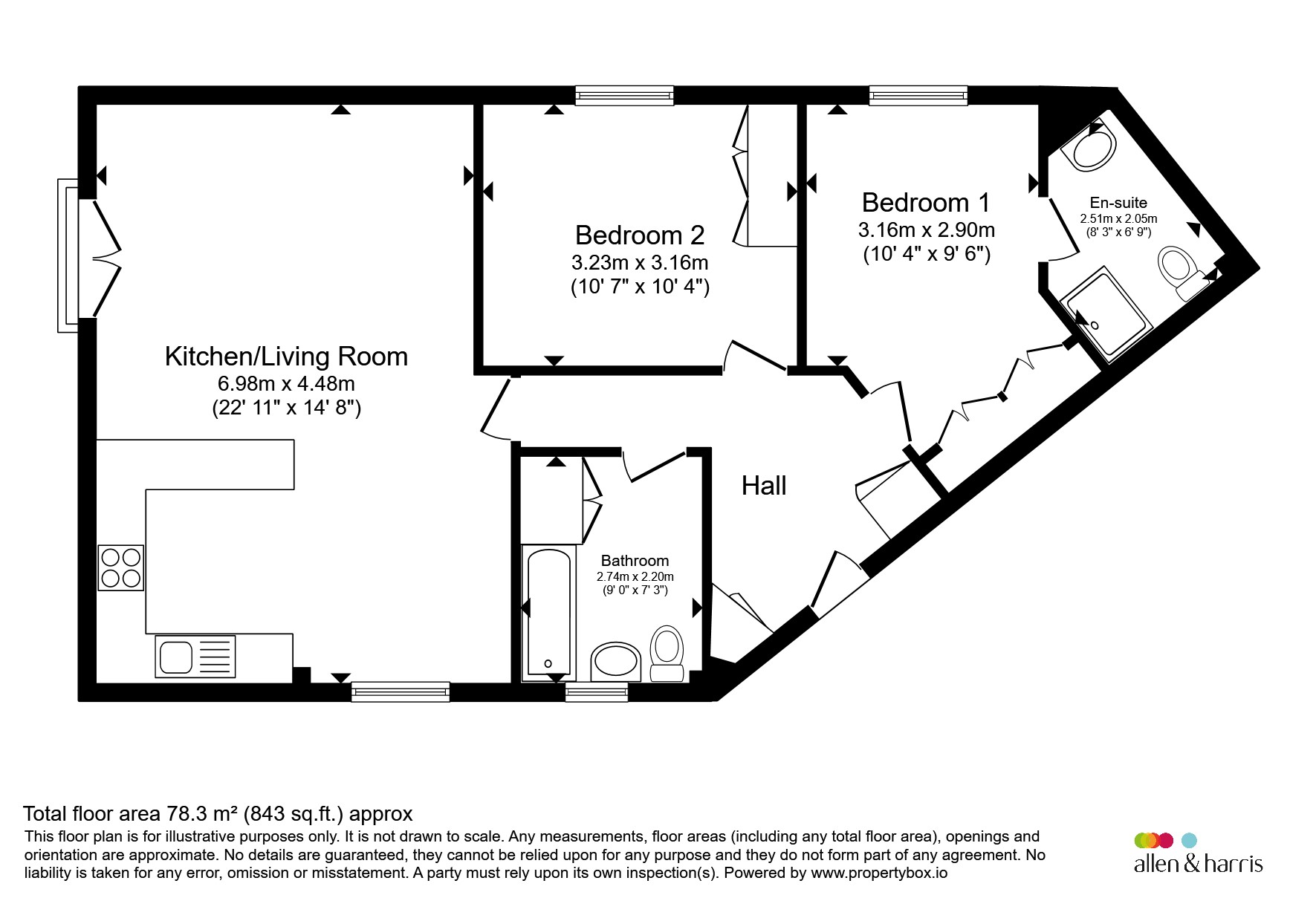 34, Thackeray, Bristol floorplan