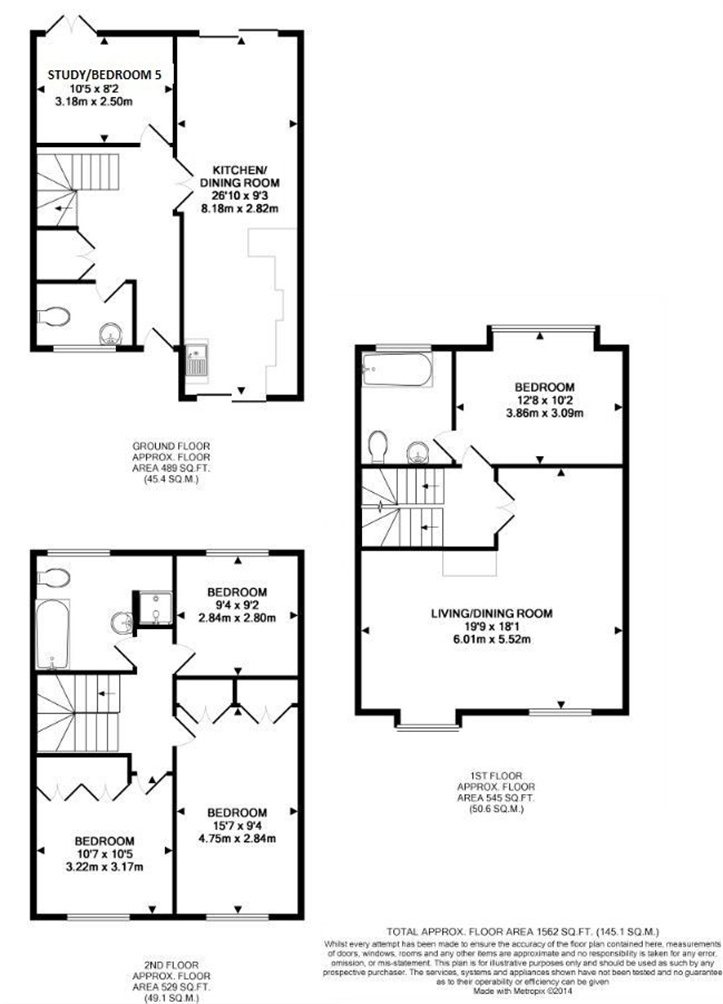 4 Bedrooms Town house for sale in Warren Way, Weybridge, Surrey KT13