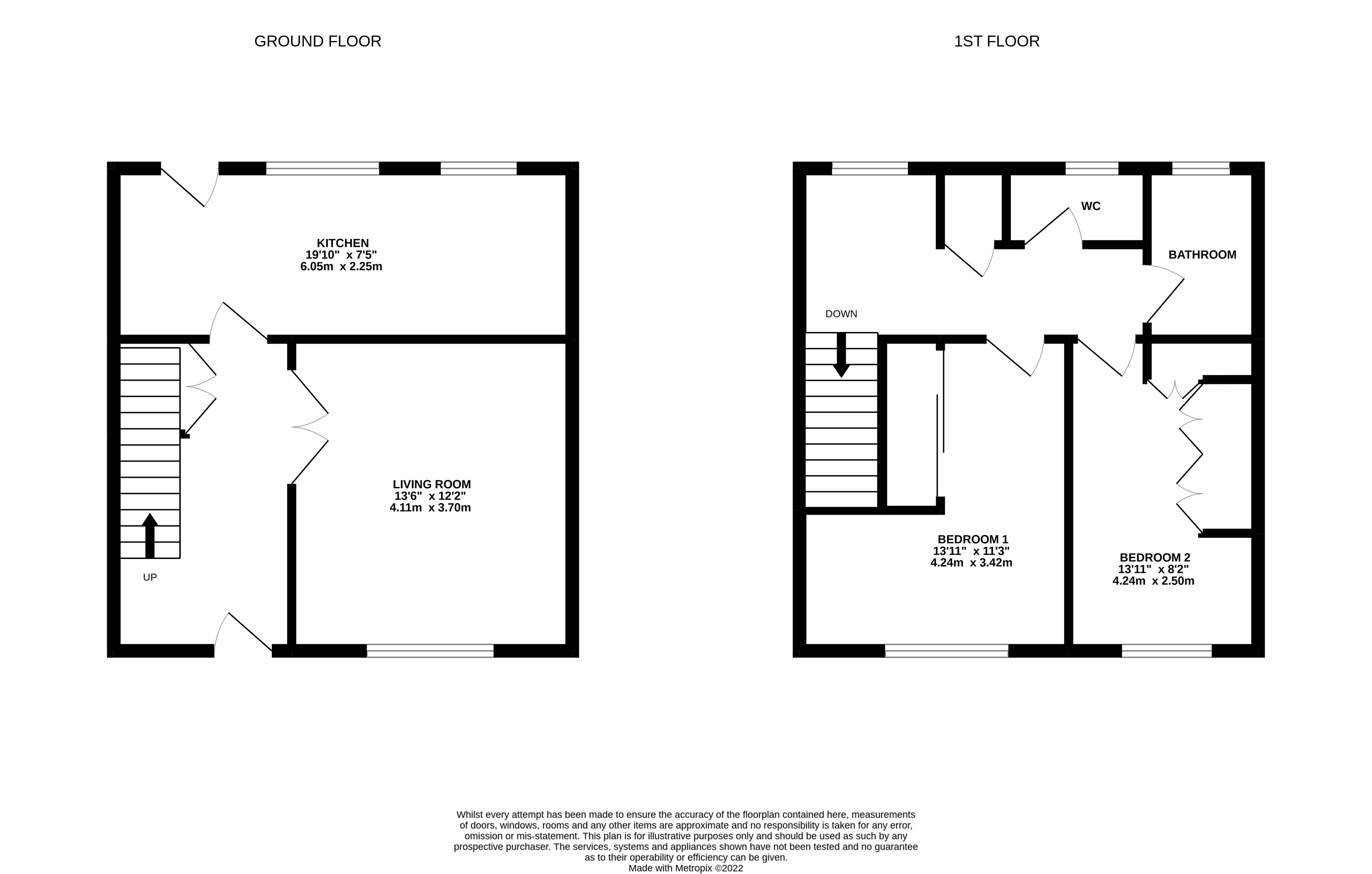 The Heath, Holt Heath, Worcester WR6, 2 bedroom terraced house for sale