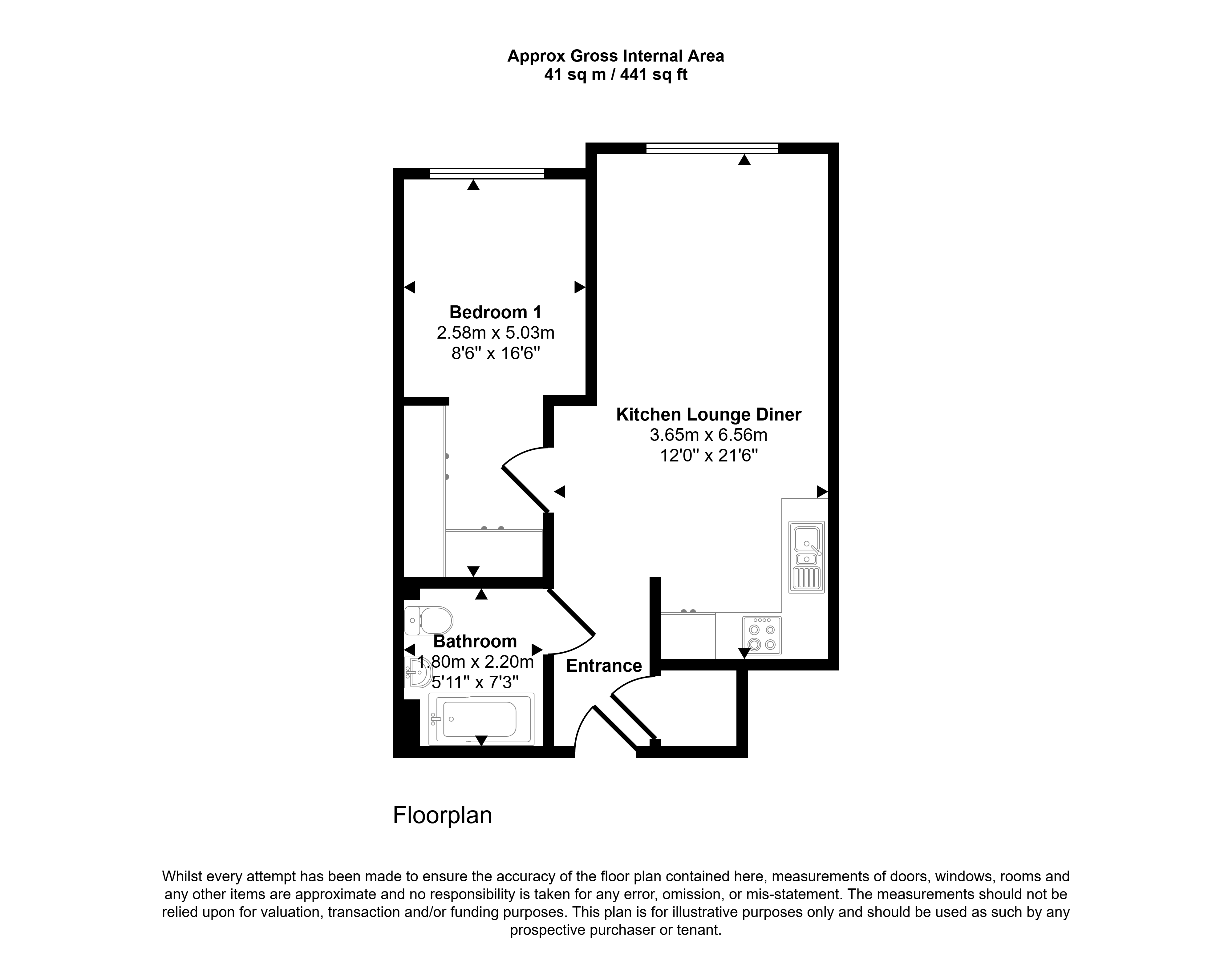 805 East Timber Yard, 118, Pershore Street, Birmingham floorplan