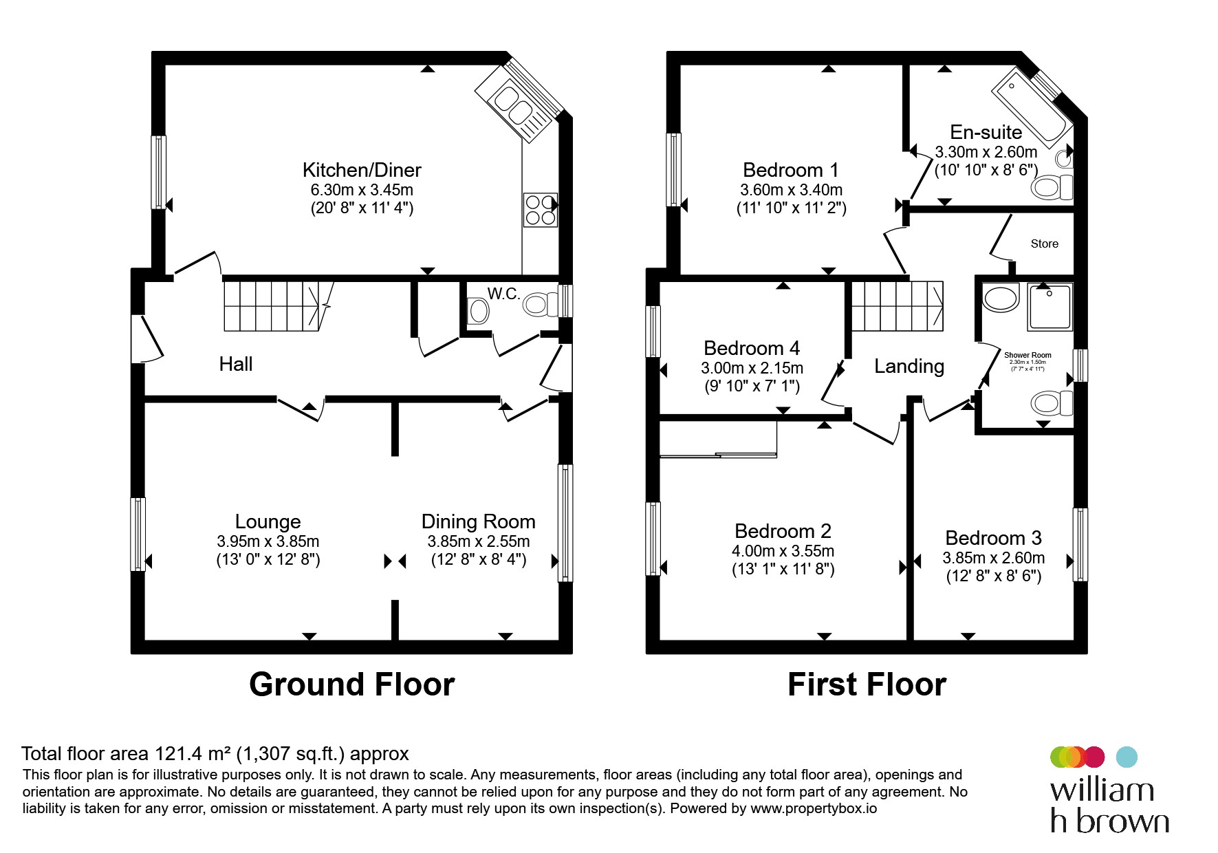 44, Shakespeare Avenue, PETERBOROUGH floorplan