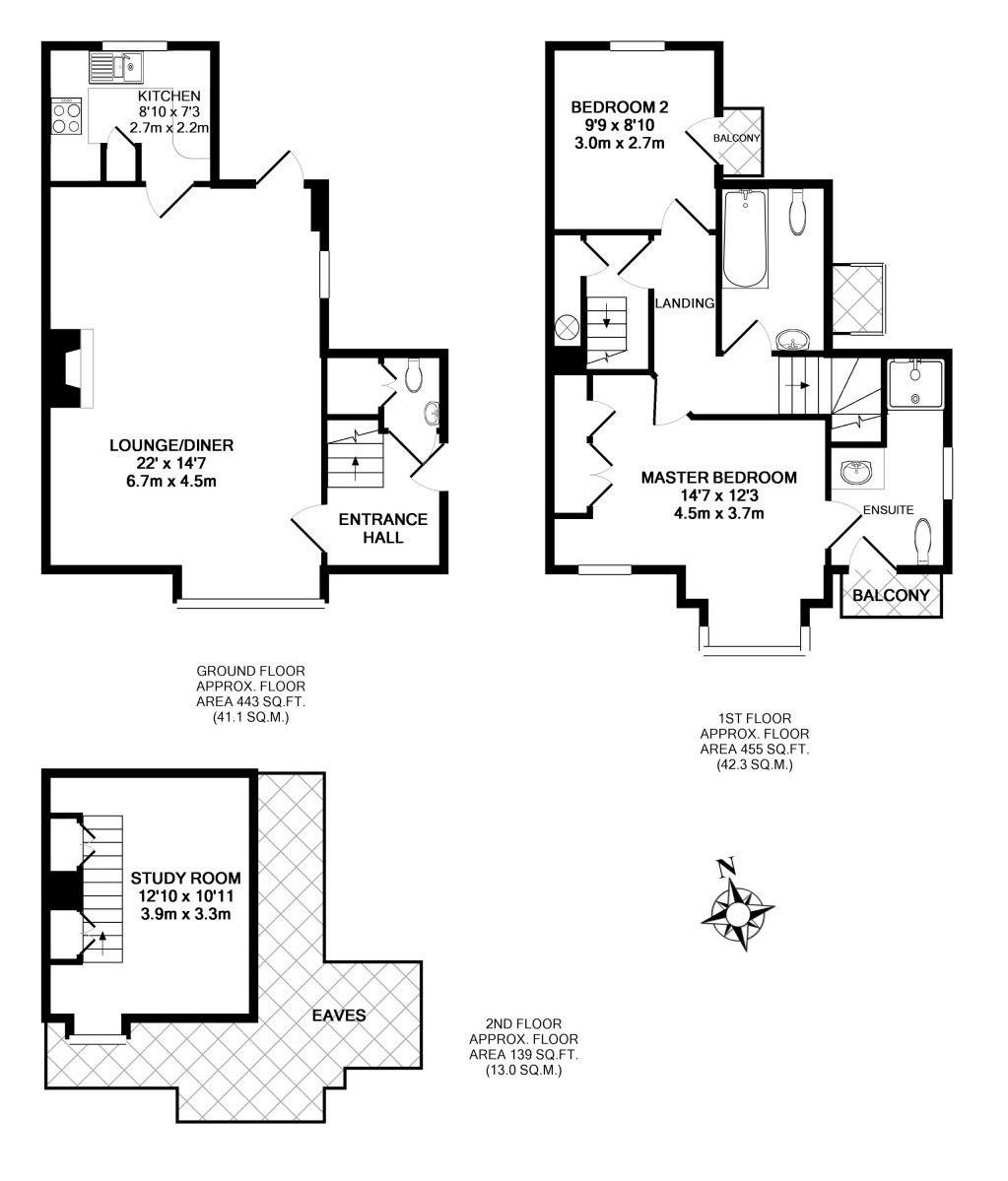 2 Bedrooms  to rent in The Brookmill, Reading RG1