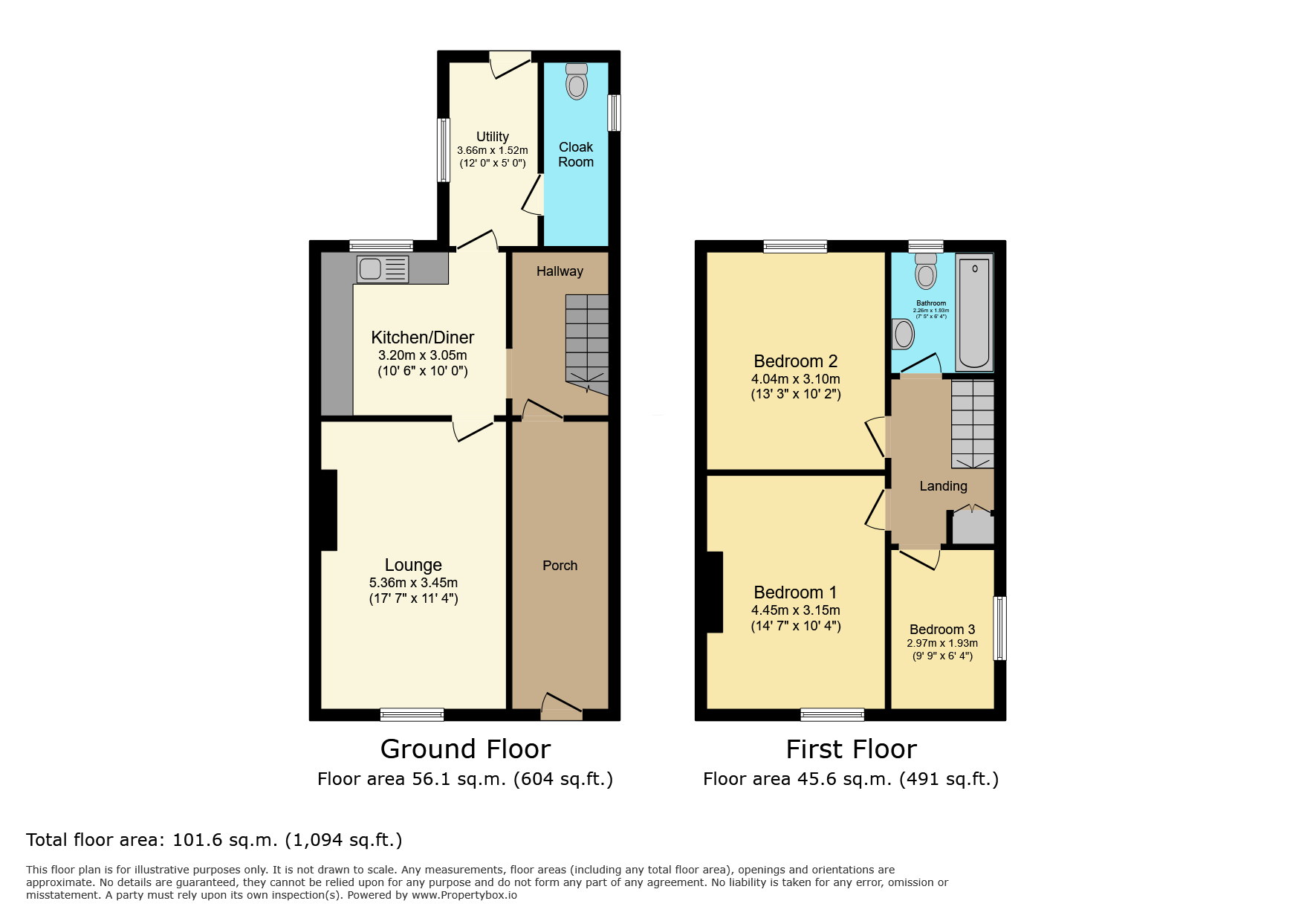 1, Elmlea Avenue, Barnstaple floorplan
