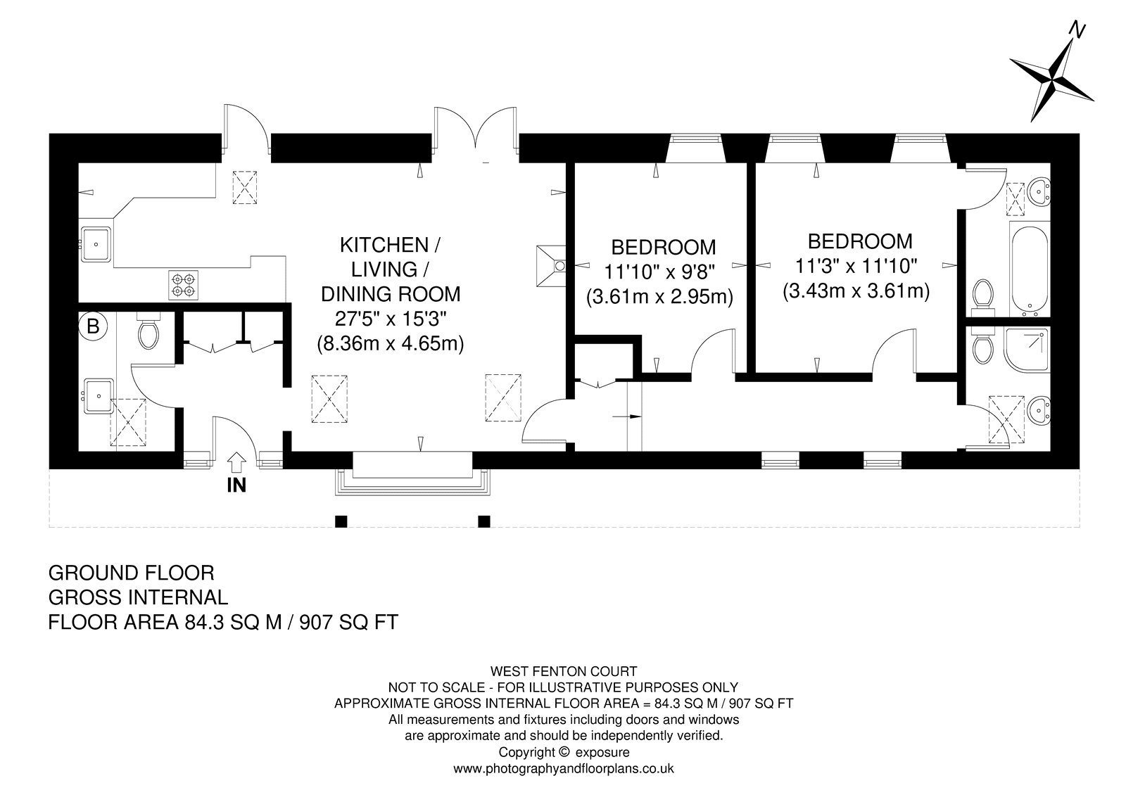 5, West Fenton Court, North Berwick floorplan