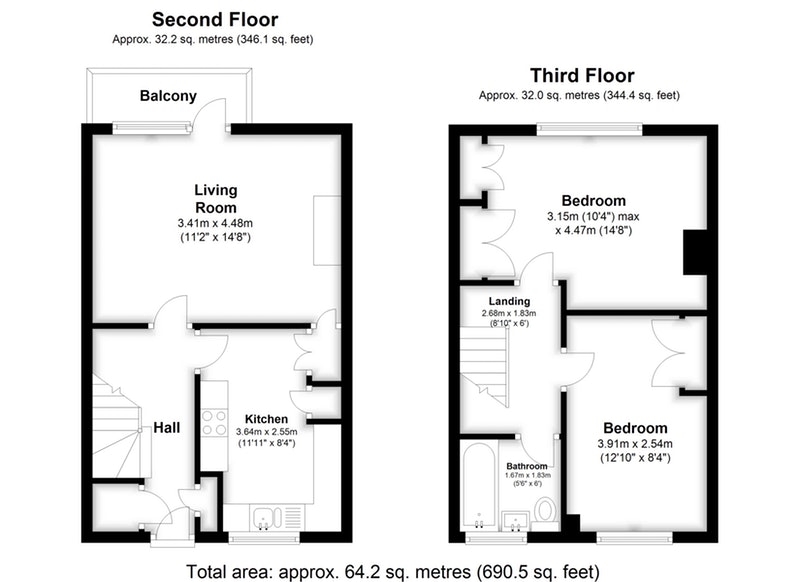 2 Bedrooms Flat to rent in Balaclava Road, London SE1