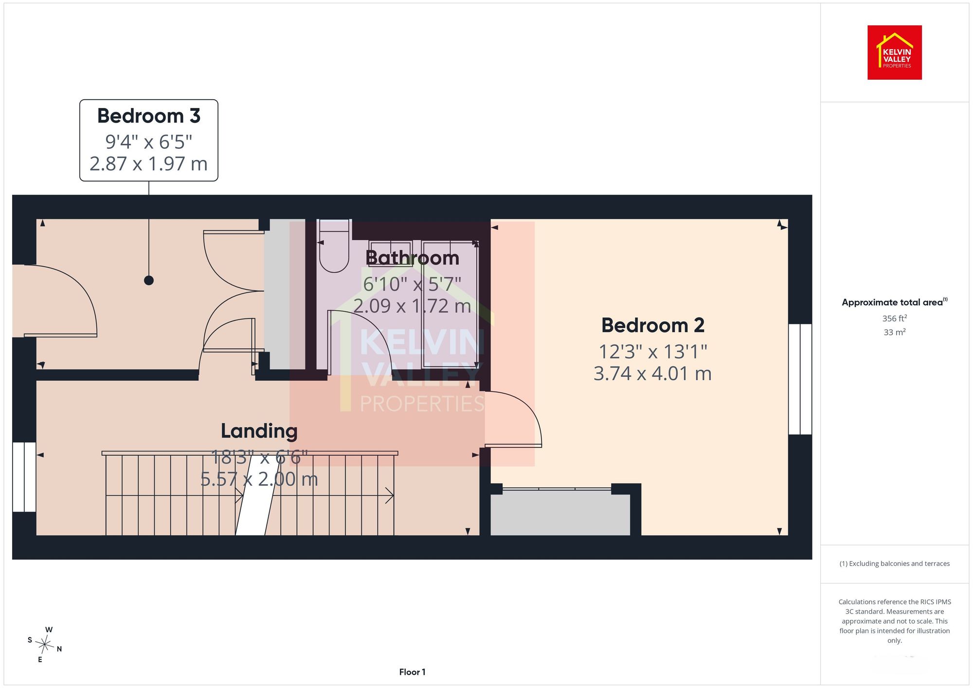 9 Miles End, Glasgow floorplan