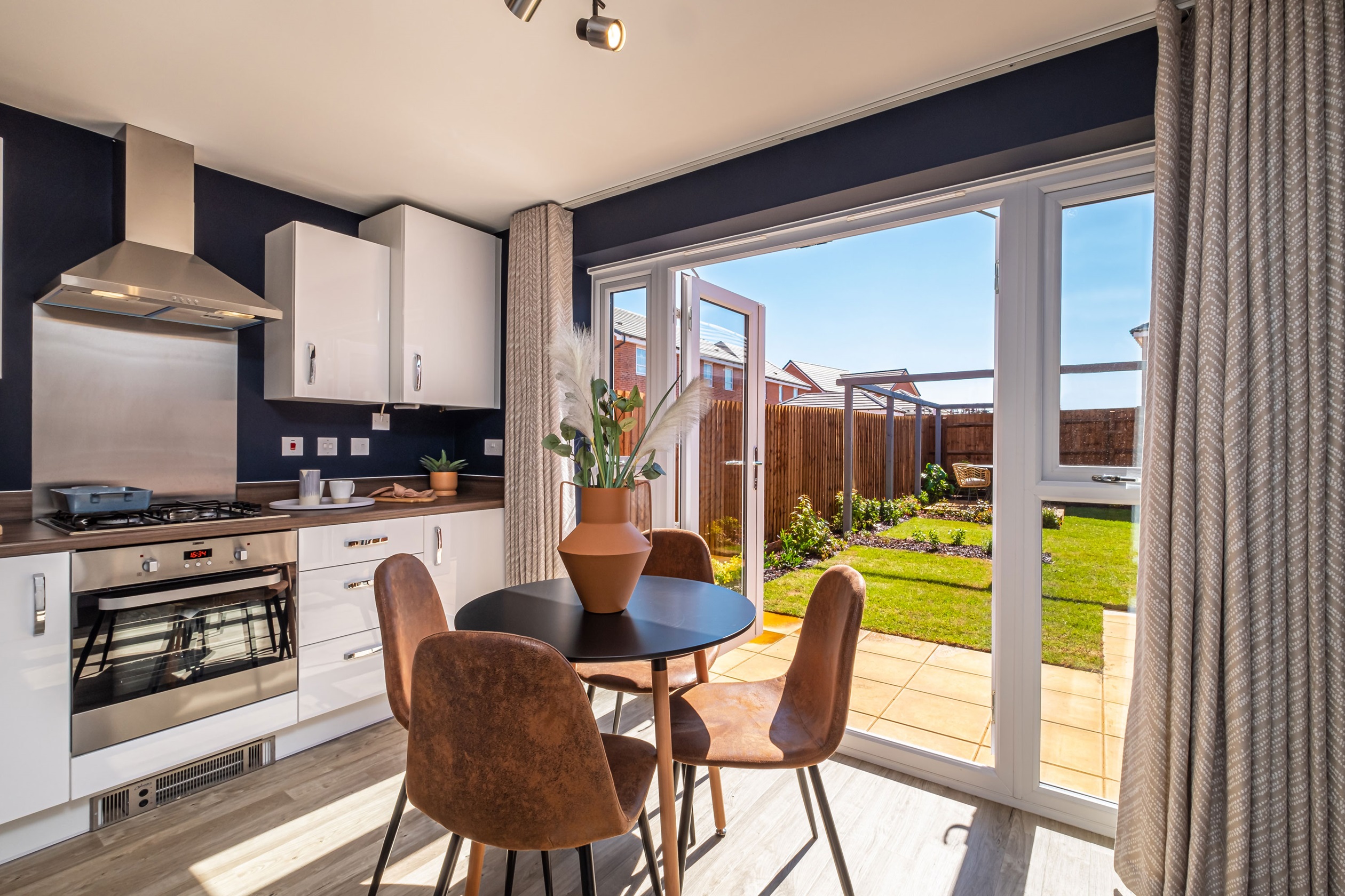 Property 1 of 10. Interior View Of The Kitchen &amp; Dining Space In Our 2 Bed Roseberry Home