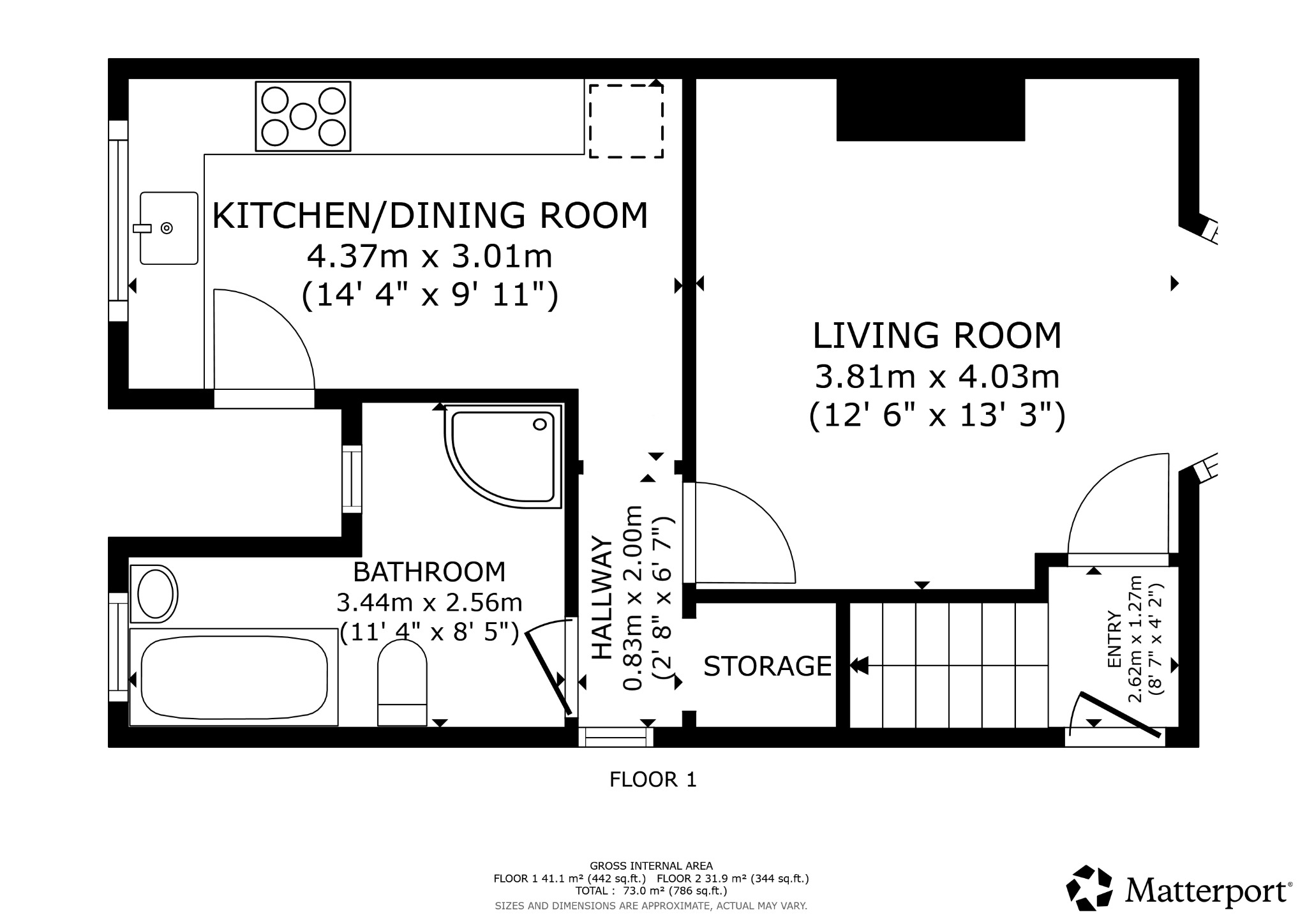5 East Avenue, South Shields, Tyne and Wear floorplan